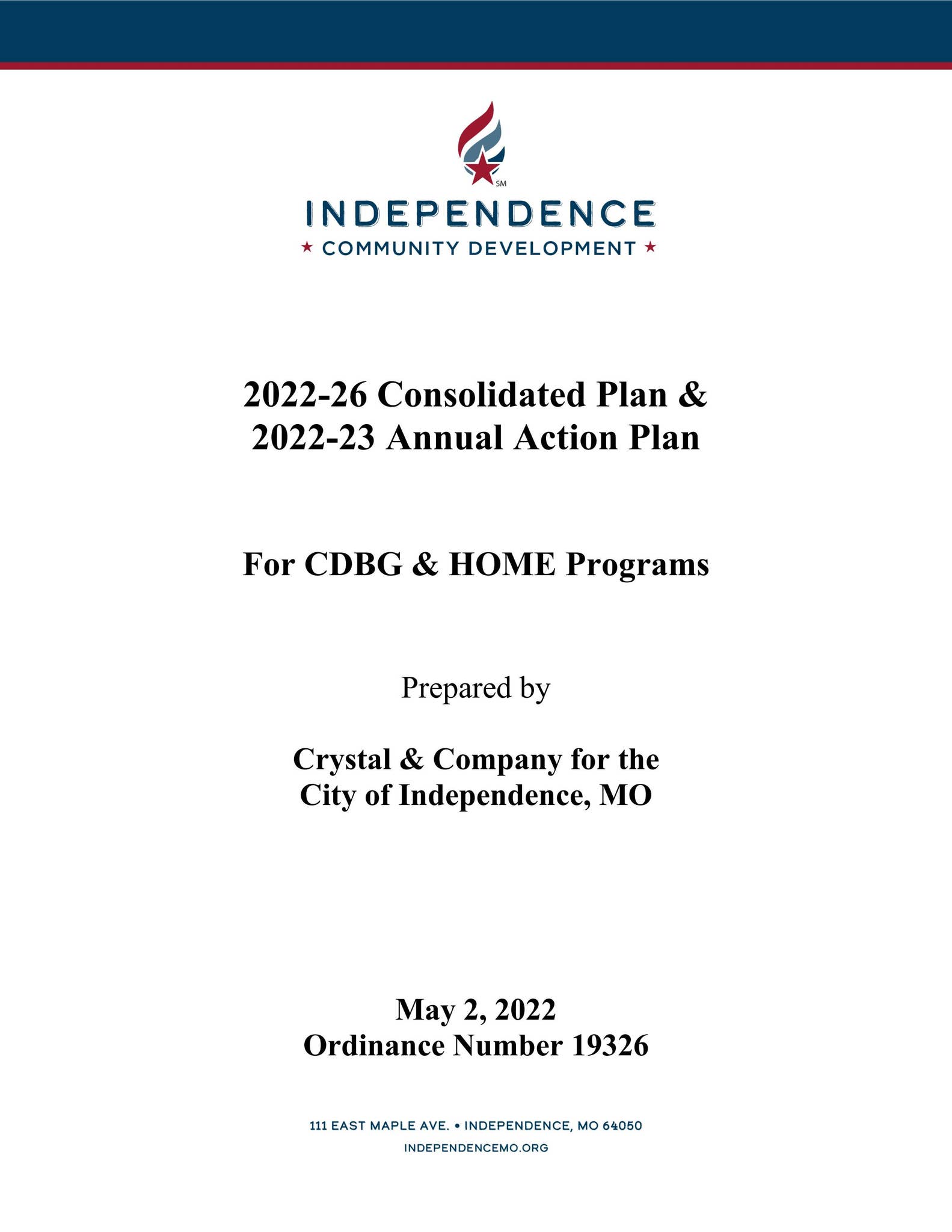 2022-26 Five-Year Consolidated Plan - CDBG & HOME Programs by ...