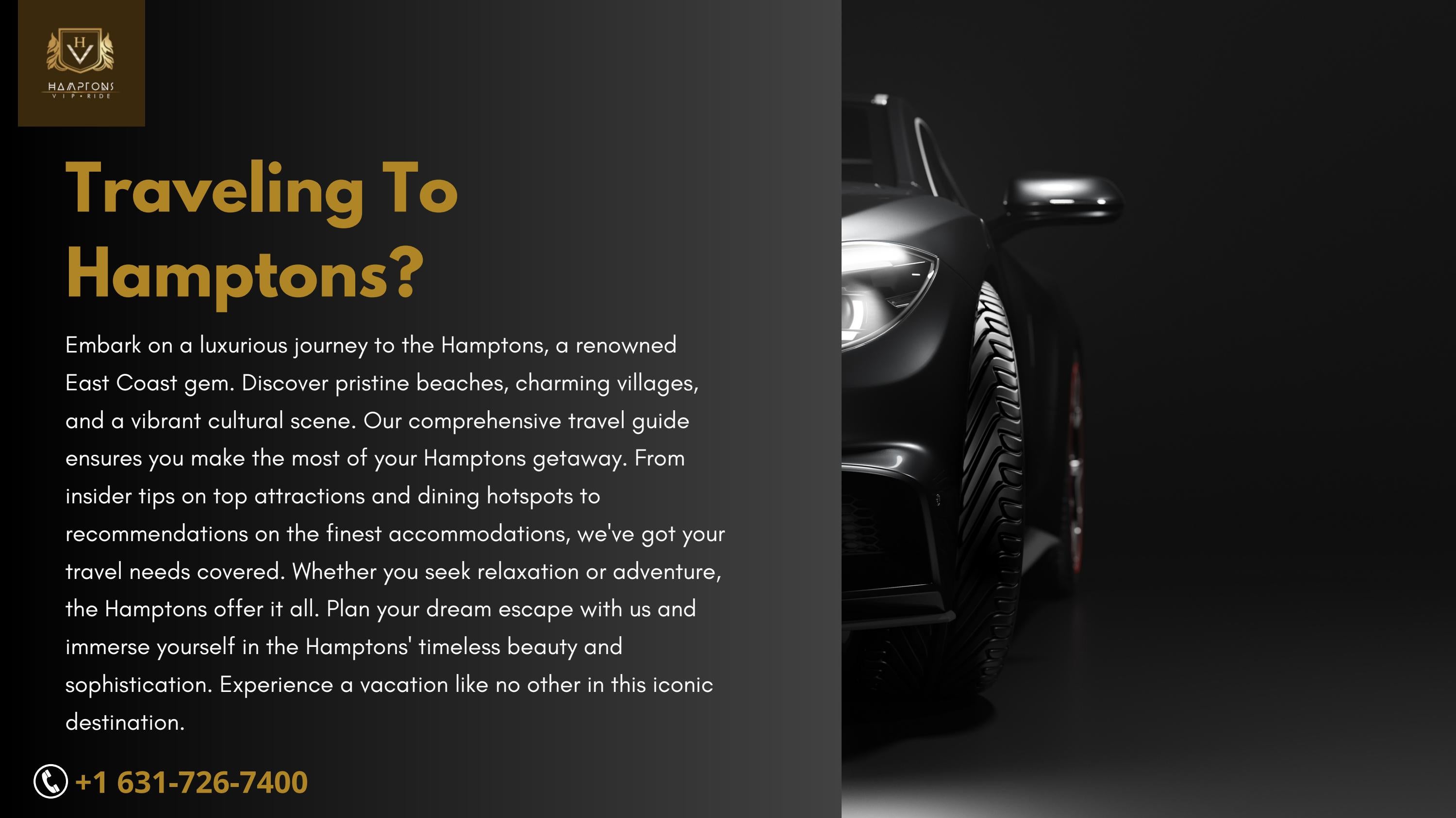 Luxury Car Service Hamptons by Hamptons Vip Ride Issuu