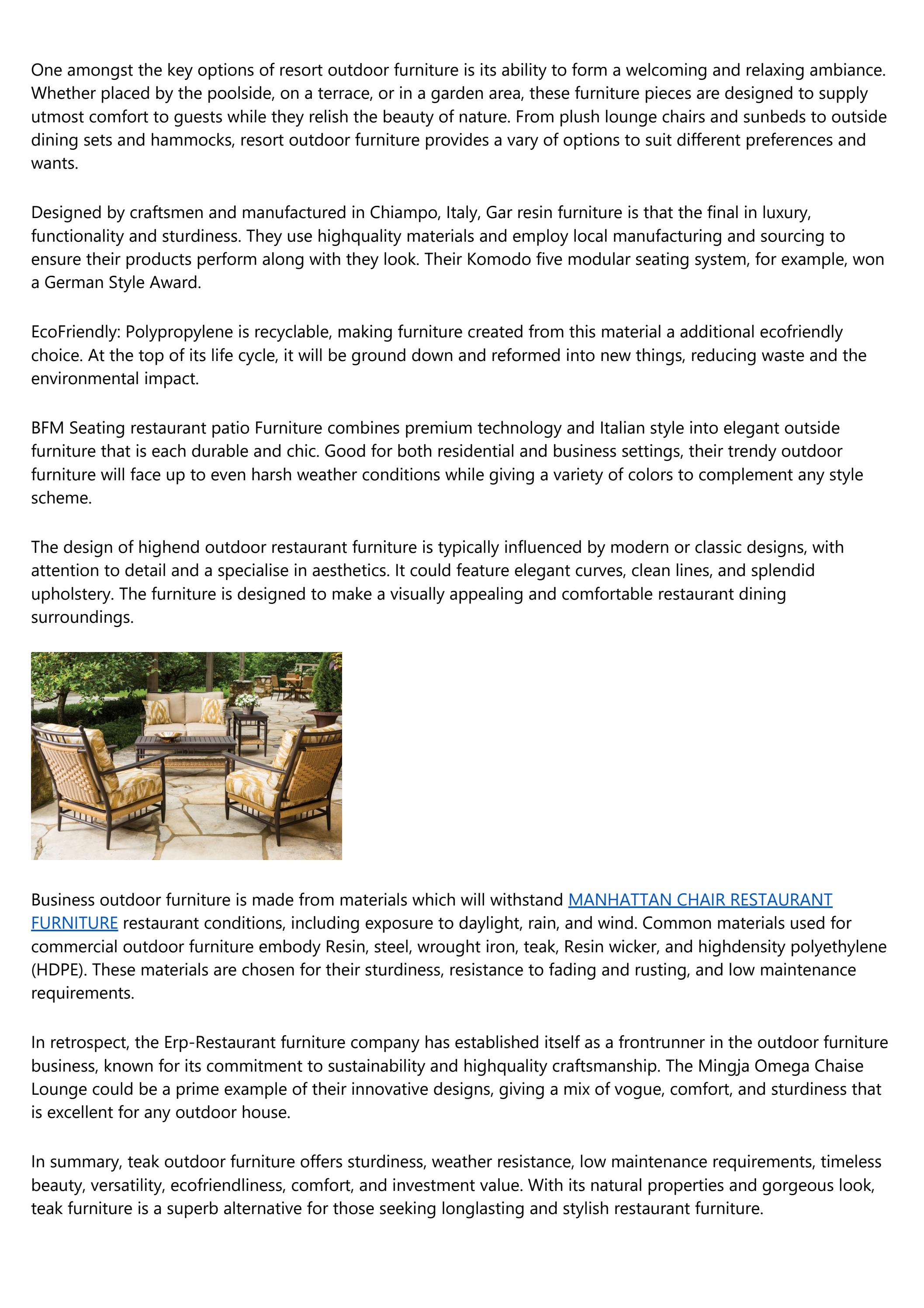 The No. 1 Question Everyone Working in MANHATTAN CHAIR RESTAURANT FURNITURE Should Know How to Answe by dunedaedcp - Issuu