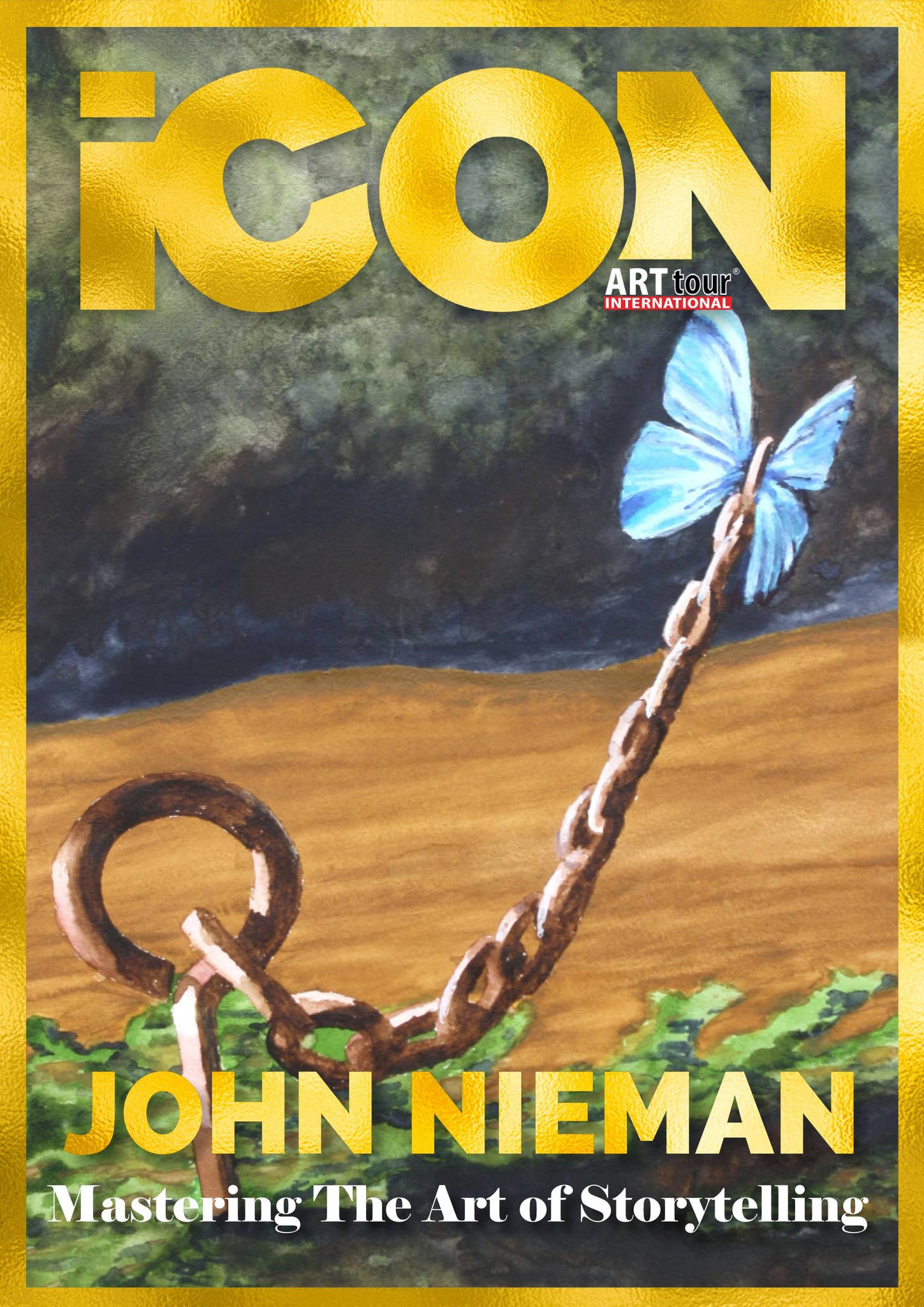 ICON by ATIM presents JOHN NIEMAN by ArtTour International Magazine