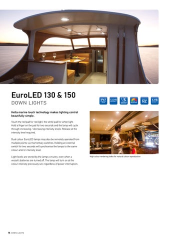 Hella marine 新品 and Overview 灯饰手册 2023 (New Zealand) 第 14 页