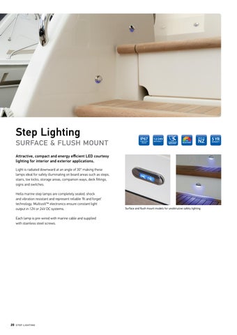 Hella marine 新品 and Overview 灯饰手册 2023 (New Zealand) 第 20 页