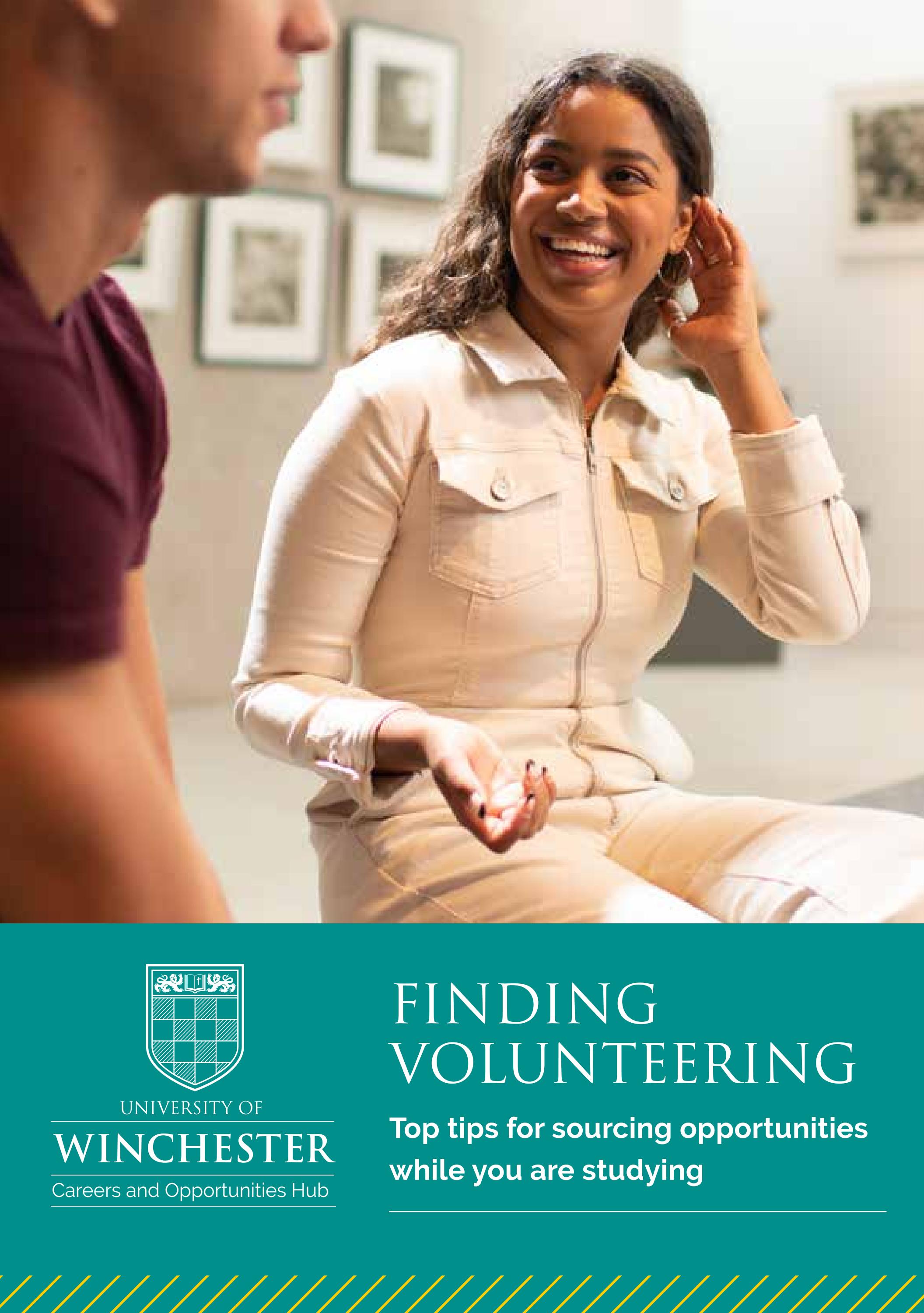 Finding Volunteering Guide by University of Winchester Issuu