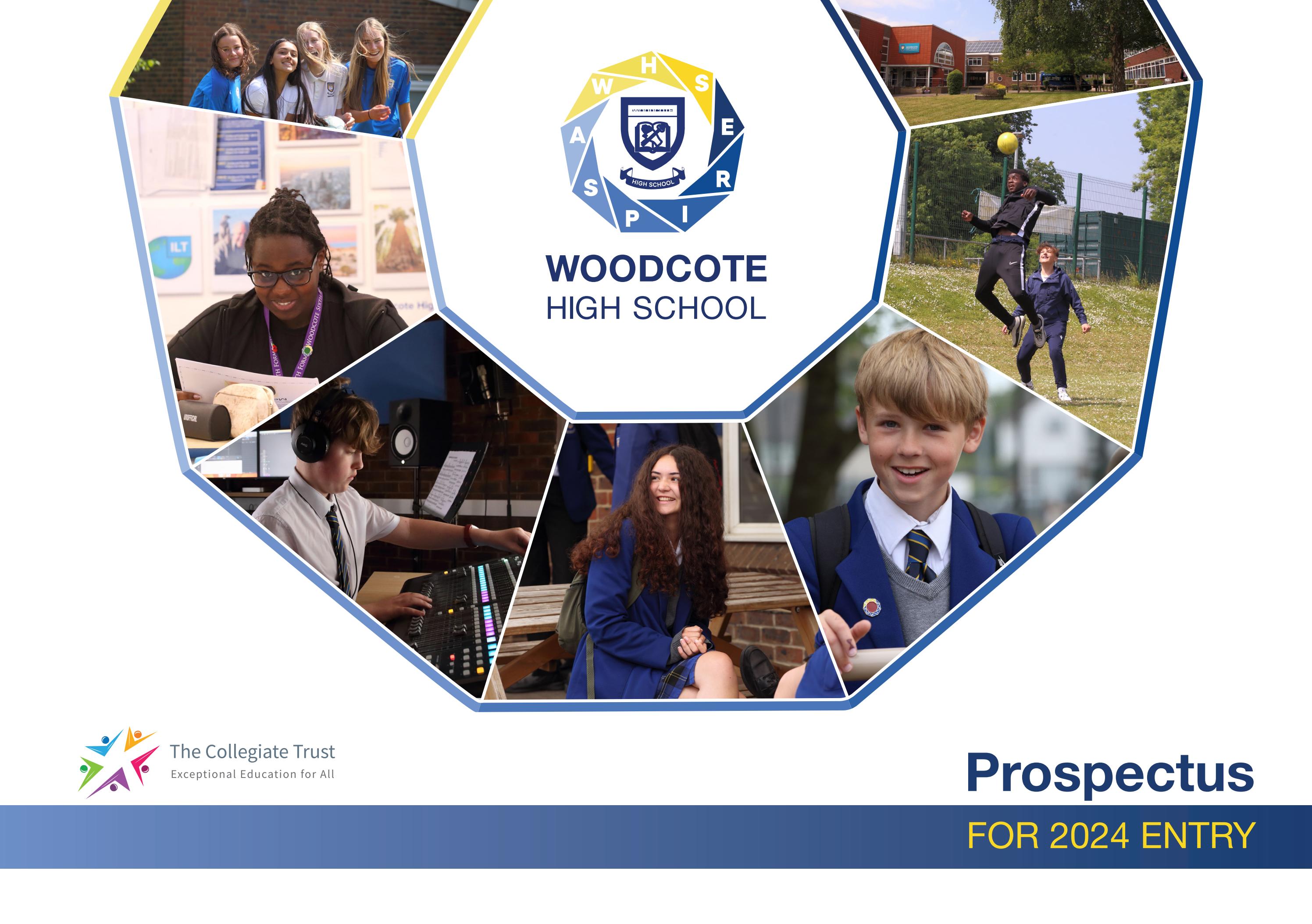 Woodcote High School Prospectus for 2024 entry by Smarter Reach Marketing for Schools Issuu