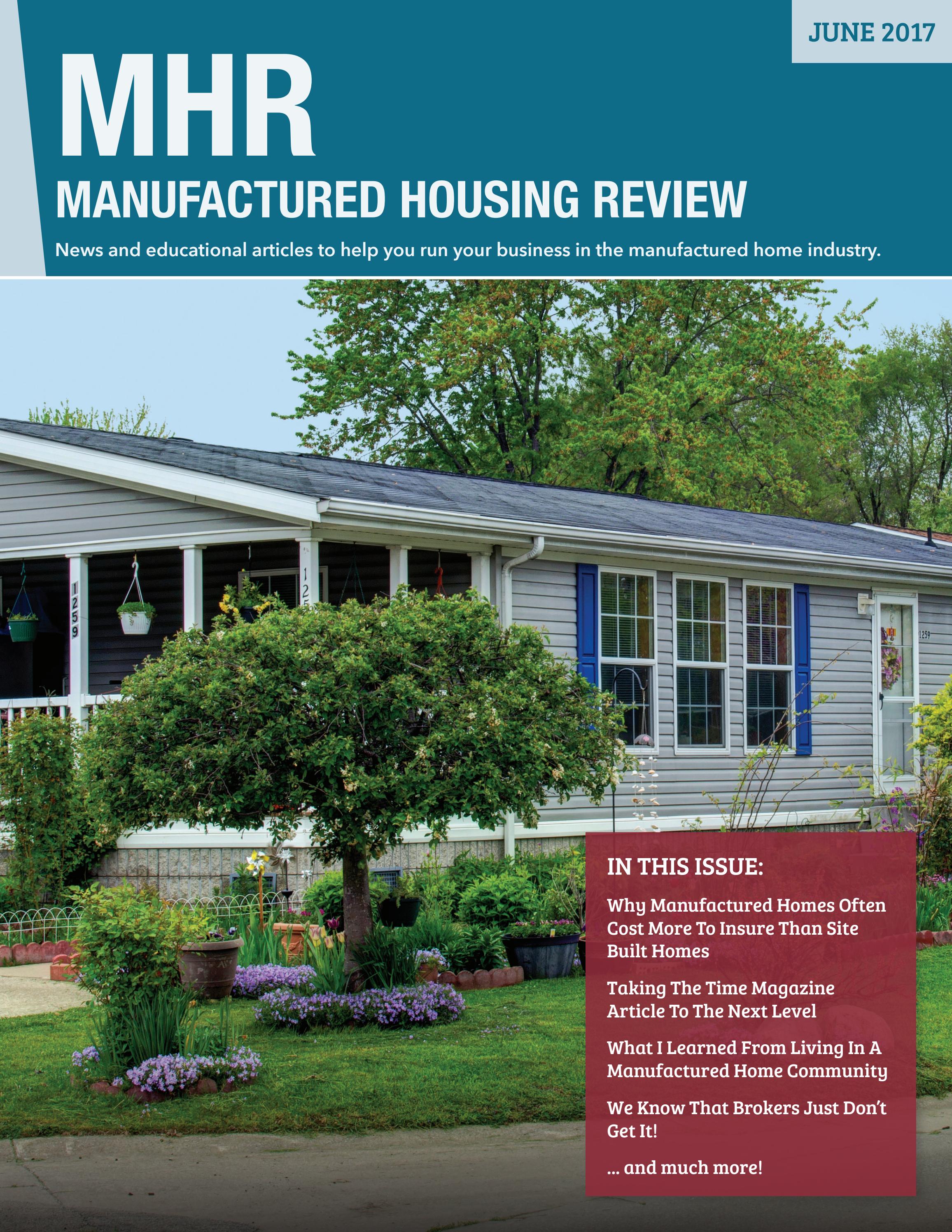 Manufactured Housing Review - June 2017