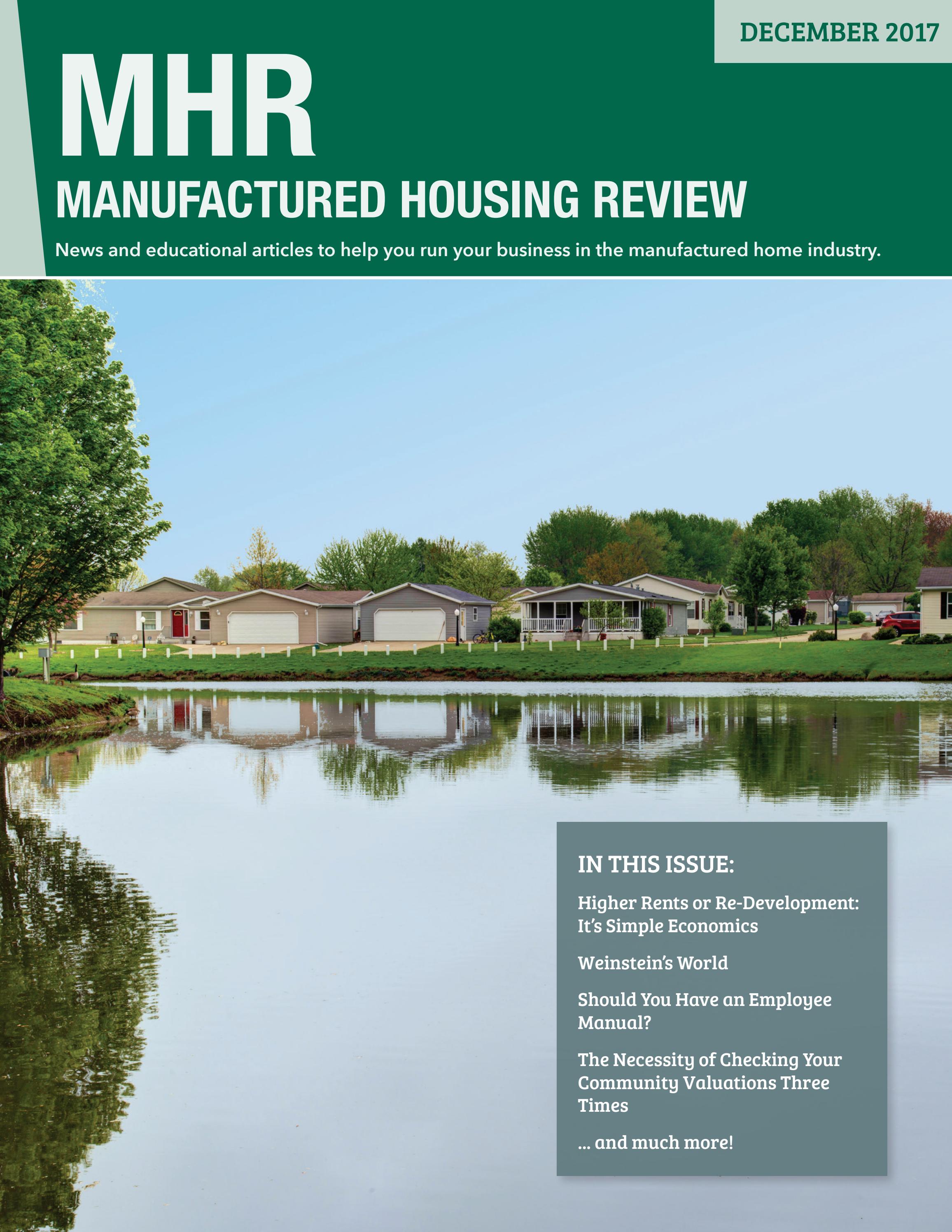 Manufactured Housing Review - December 2017