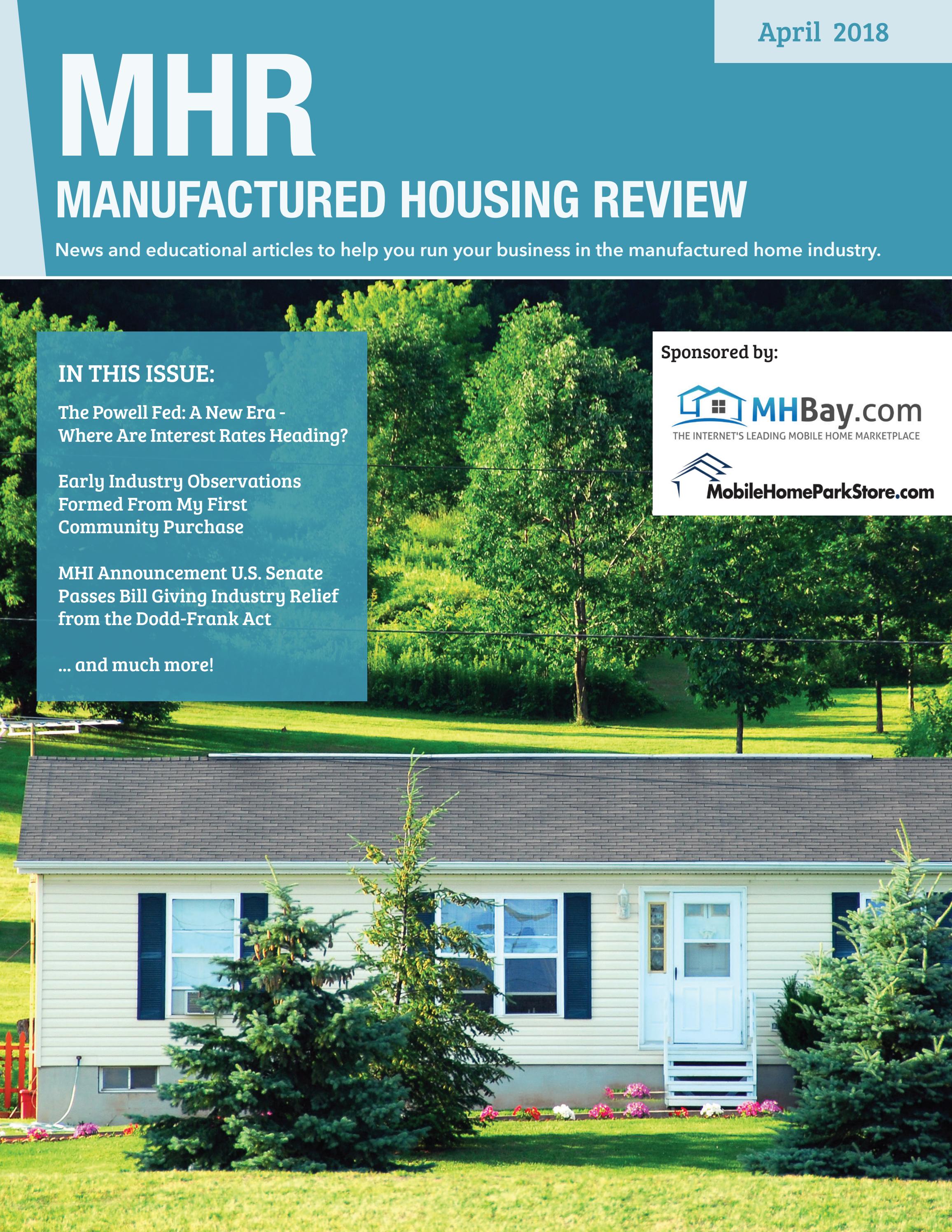 Manufactured Housing Review - April 2018