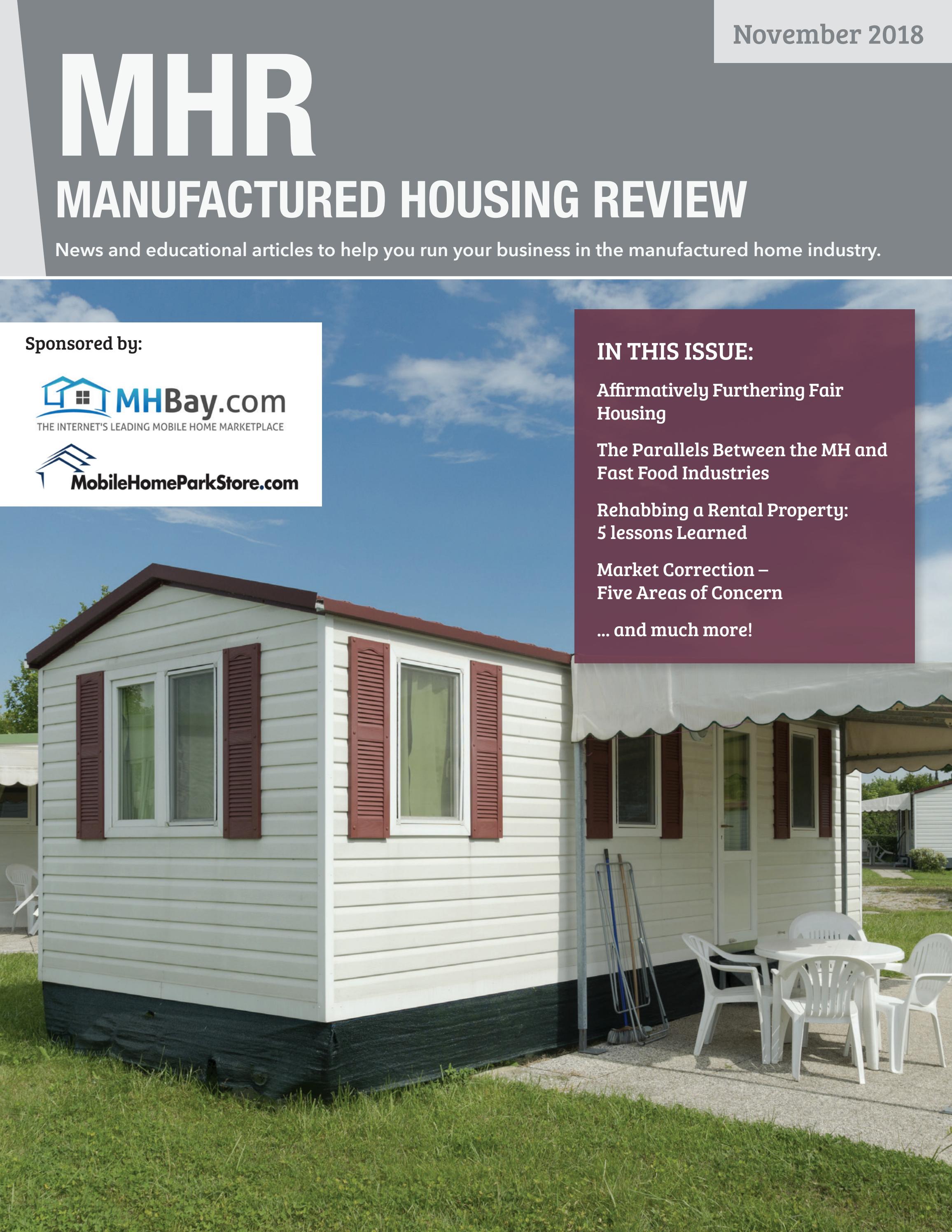 Manufactured Housing Review - November 2018