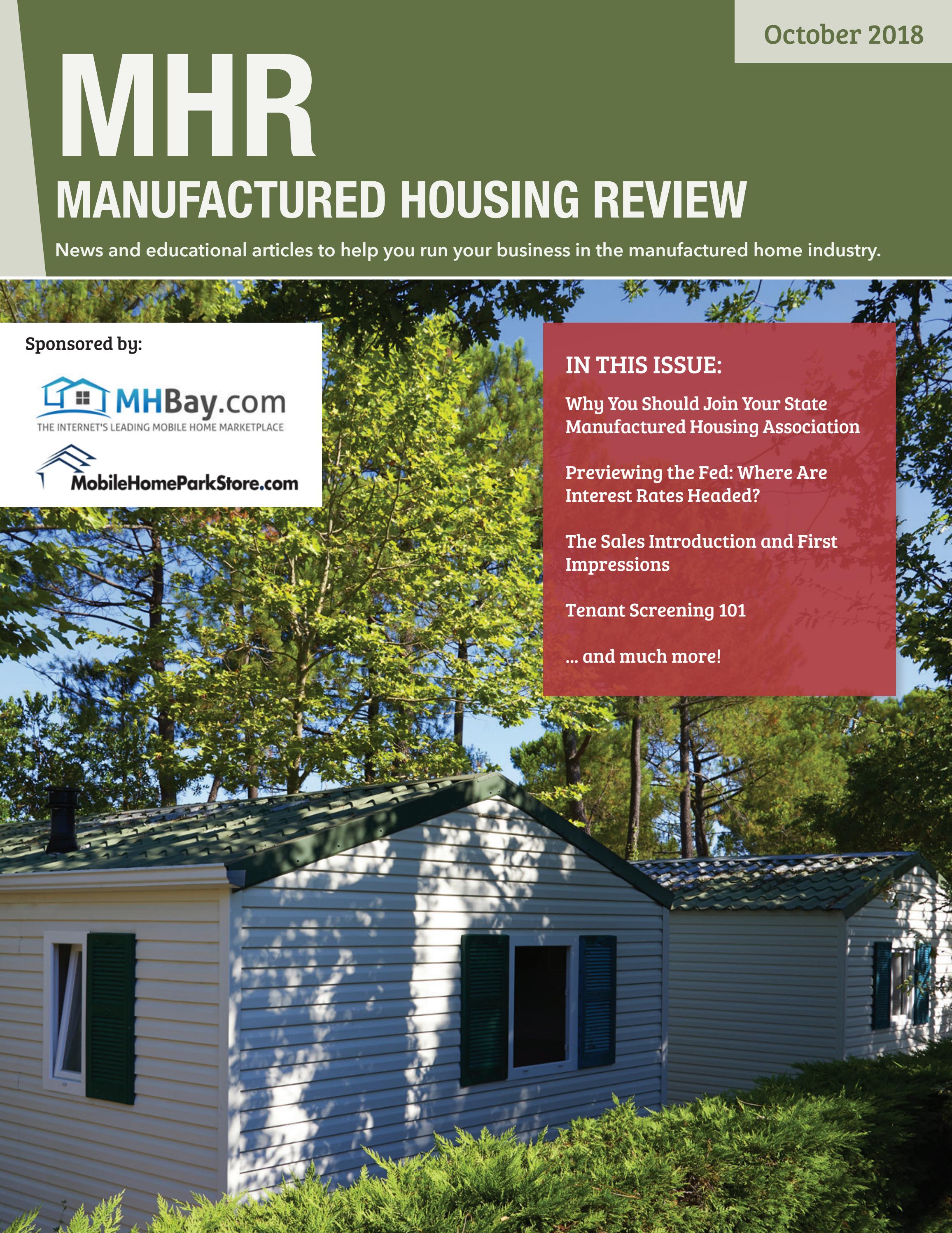 Manufactured Housing Review - October 2018