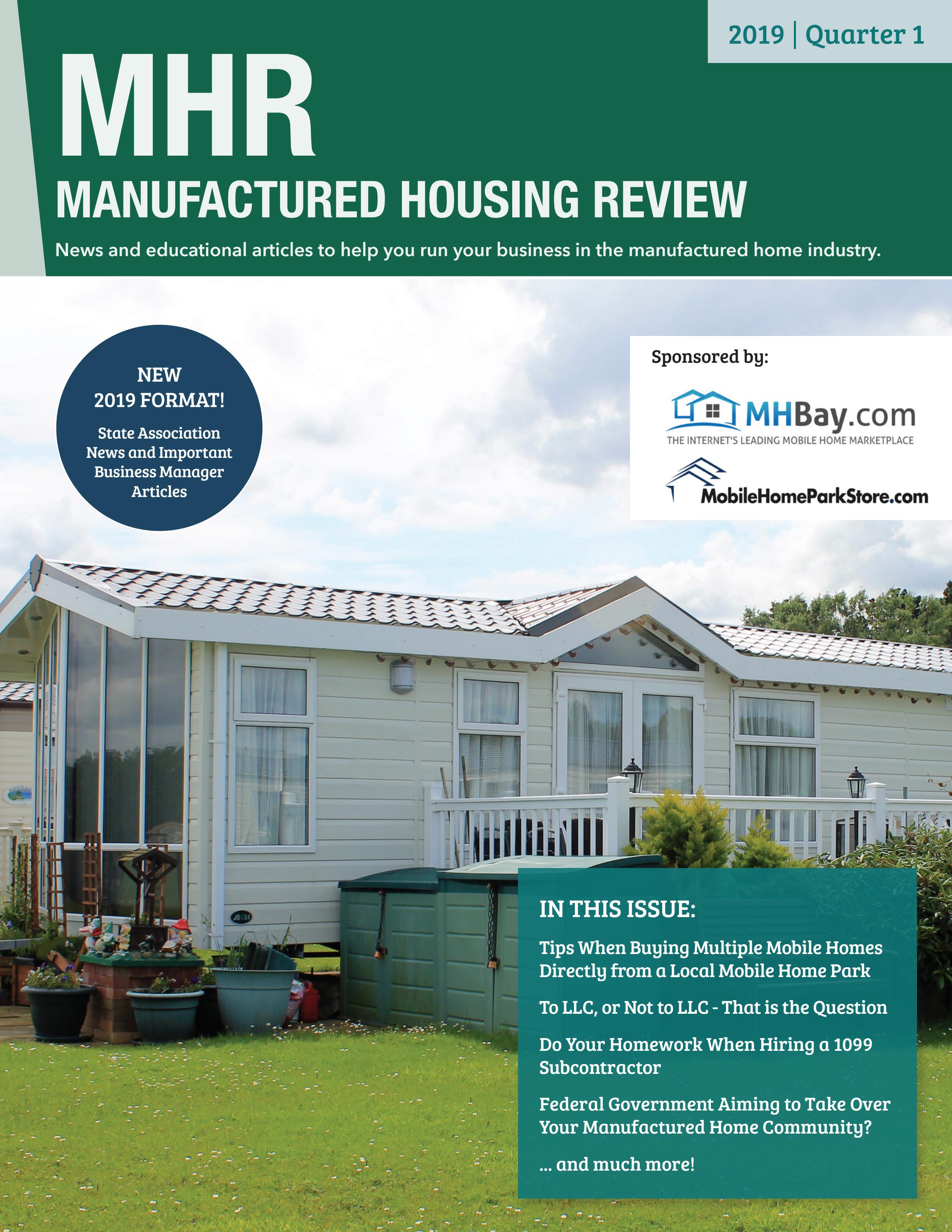 Manufactured Housing Review - 2019 Q2