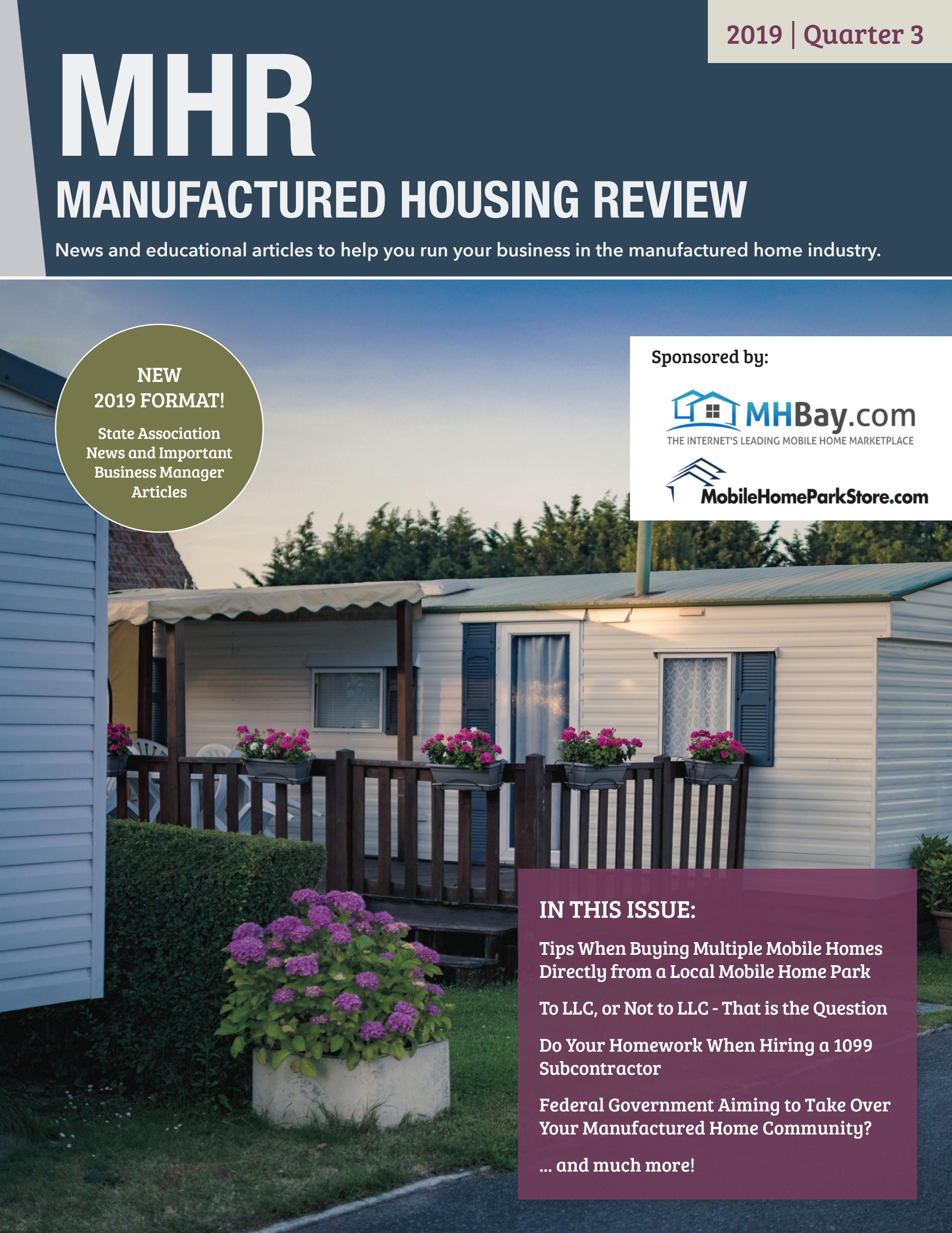 Manufactured Housing Review - 2019 Q3