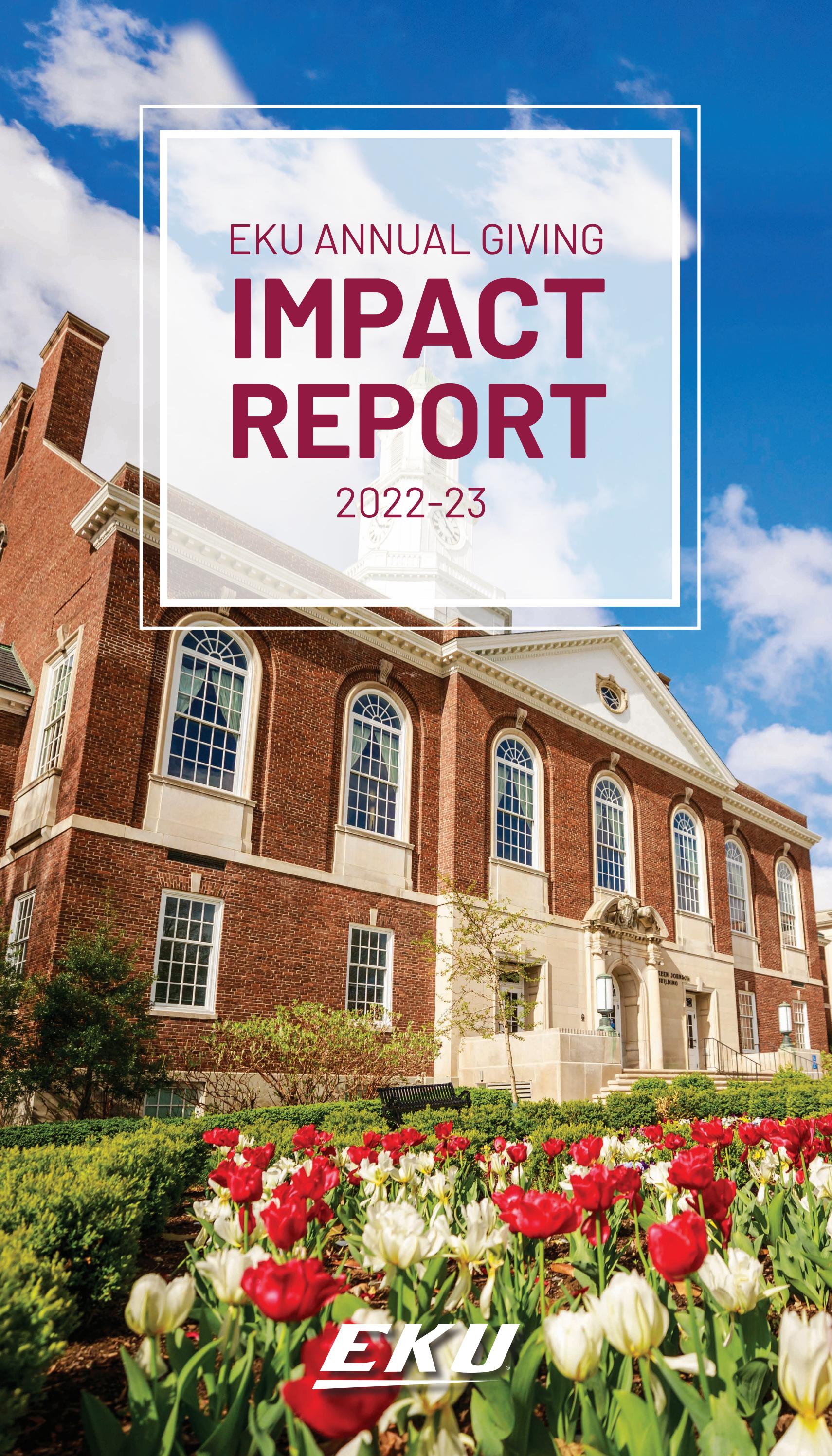 EKU Annual Giving Impact Report 2022-23 by Eastern Kentucky University ...