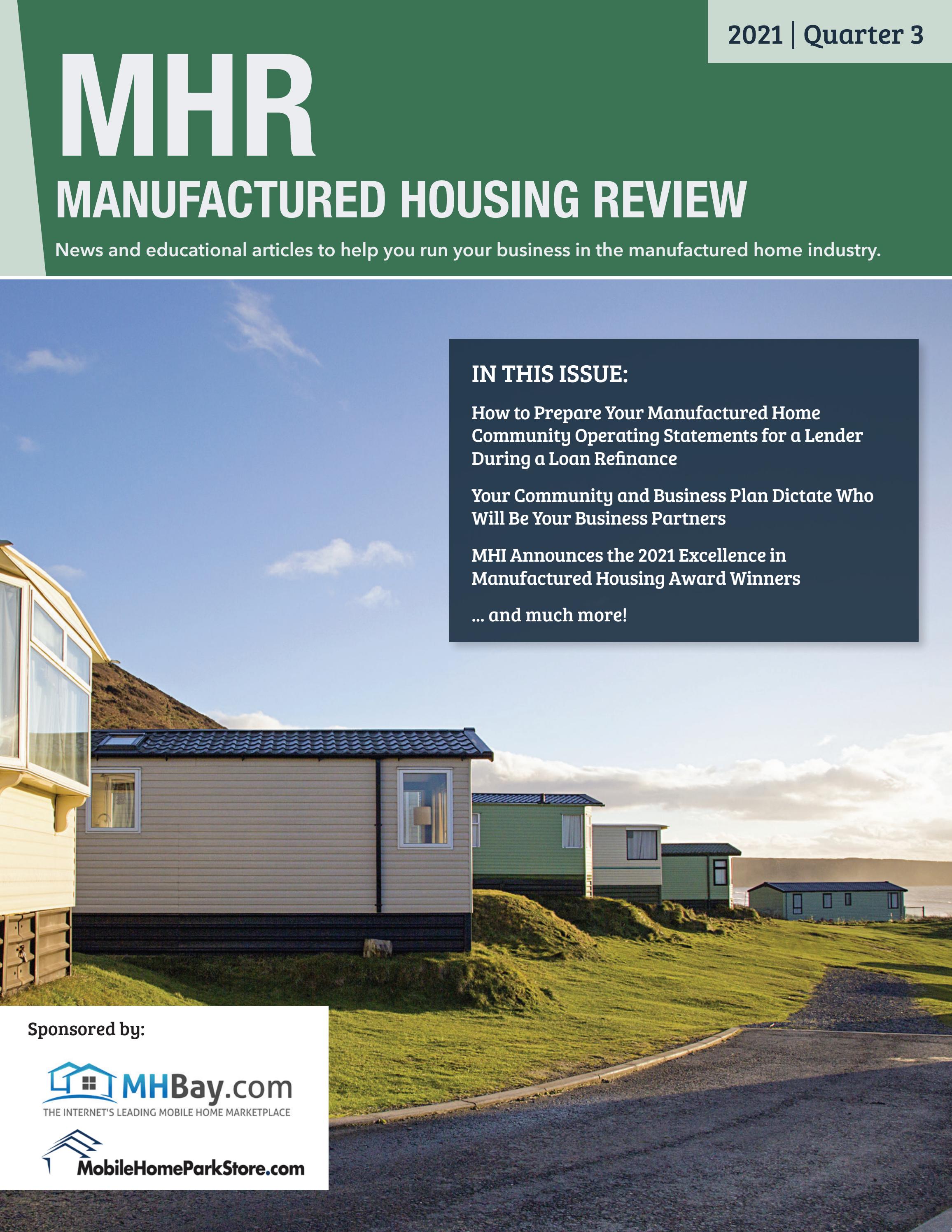 Manufactured Housing Review - 2021 Q3