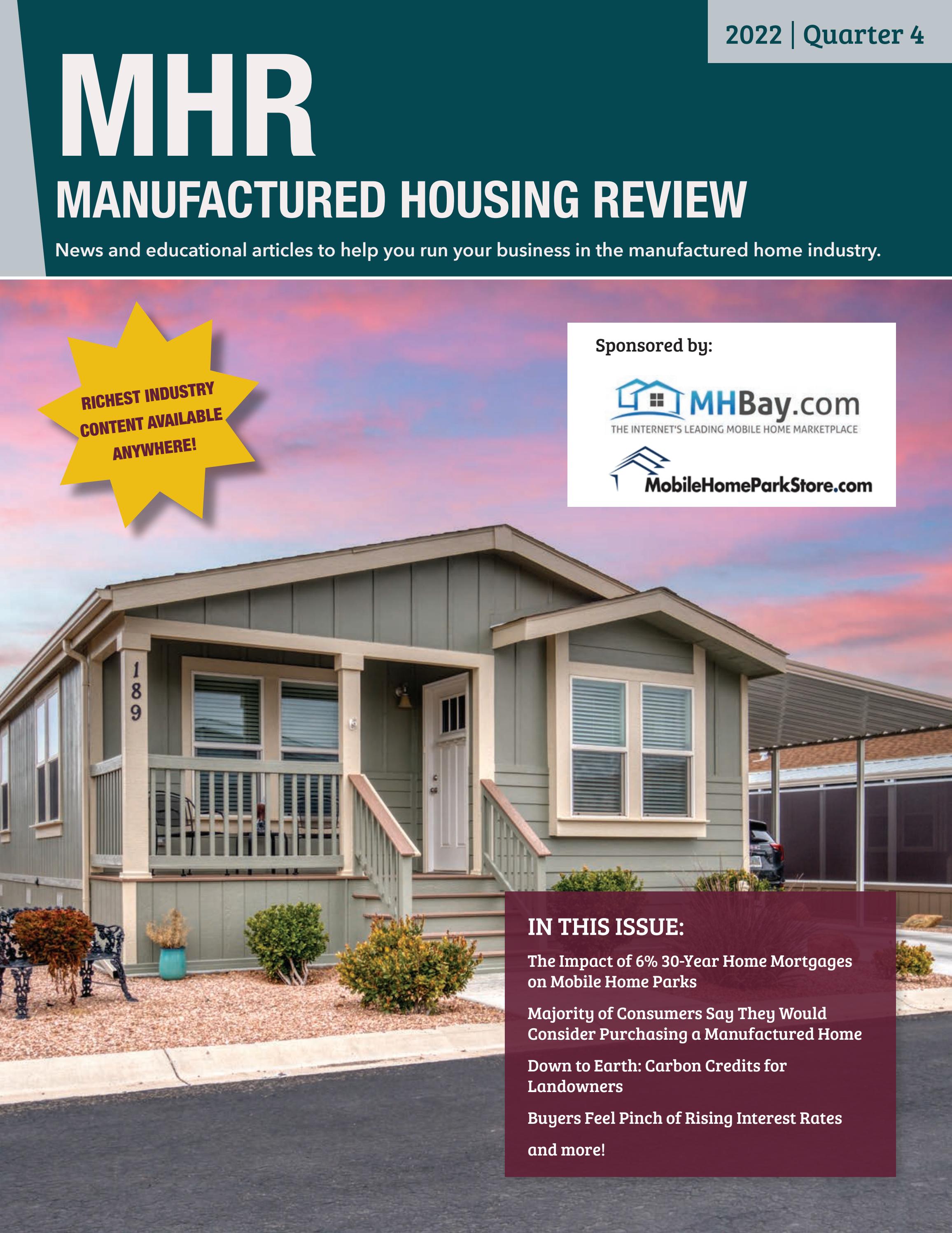Manufactured Housing Review - 2022 Q4