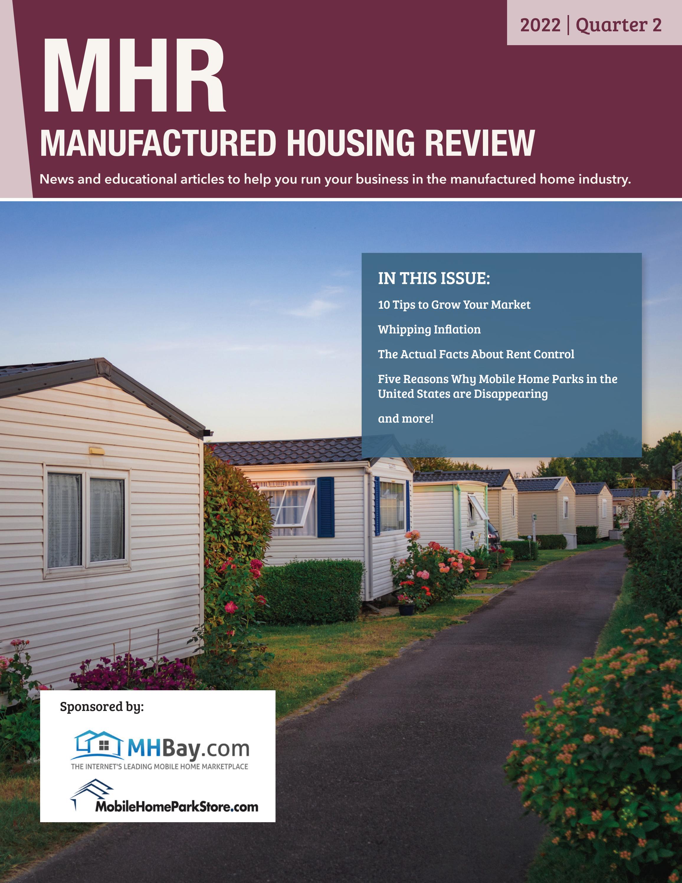 Manufactured Housing Review 2022 Q2 by Manufactured Housing Review