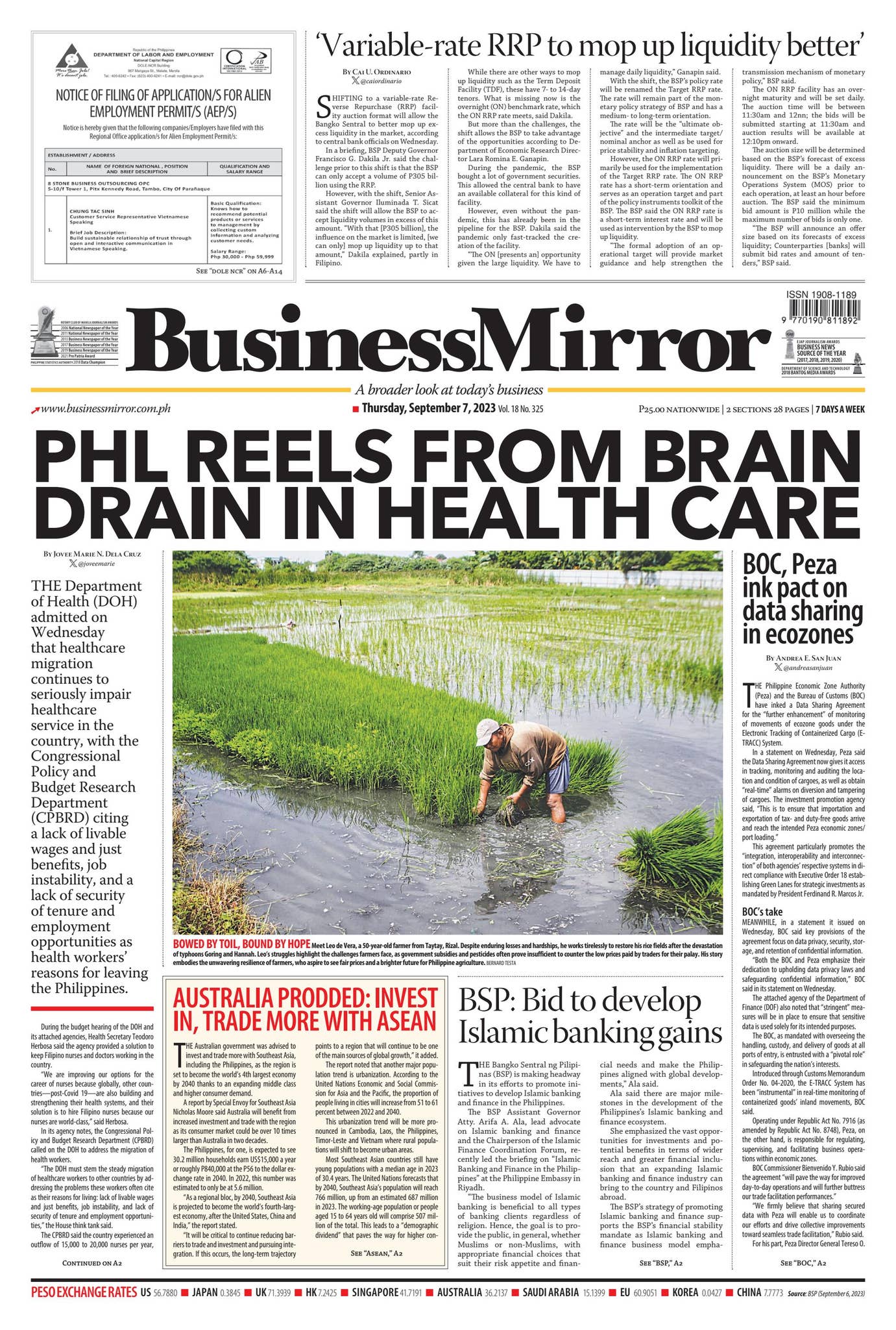 BusinessMirror September 07, 2023 by BusinessMirror - Issuu