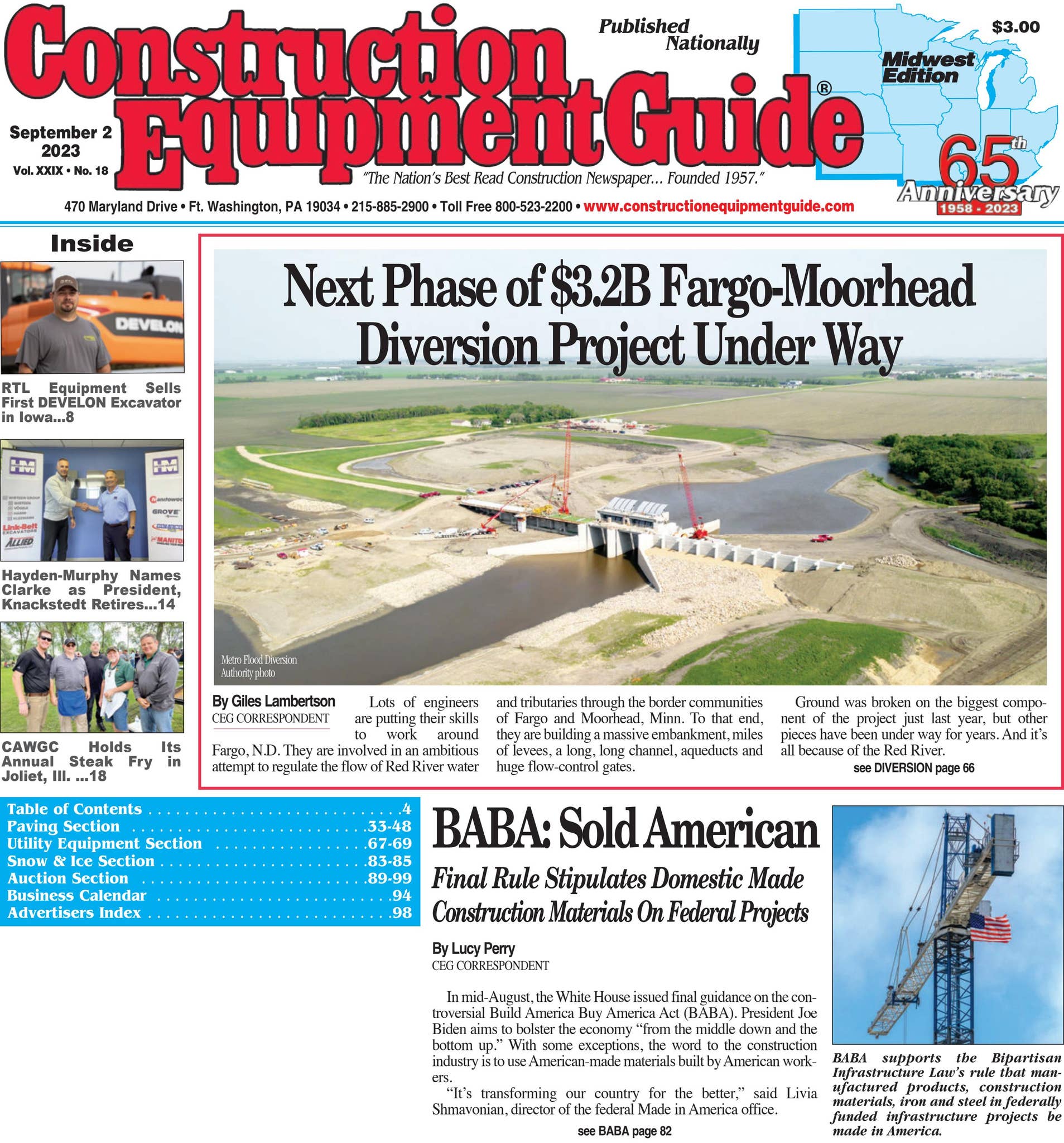 Midwest 18, September 2, 2023 by Construction Equipment Guide - Issuu