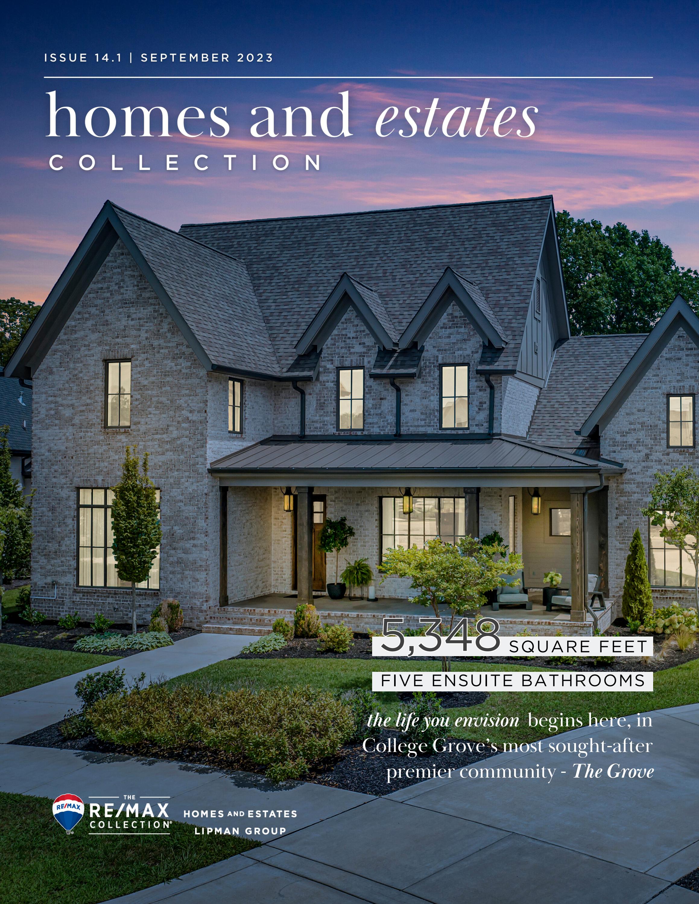 HOMES AND ESTATES COLLECTION Custom Jay Luna Home in The Grove by RE