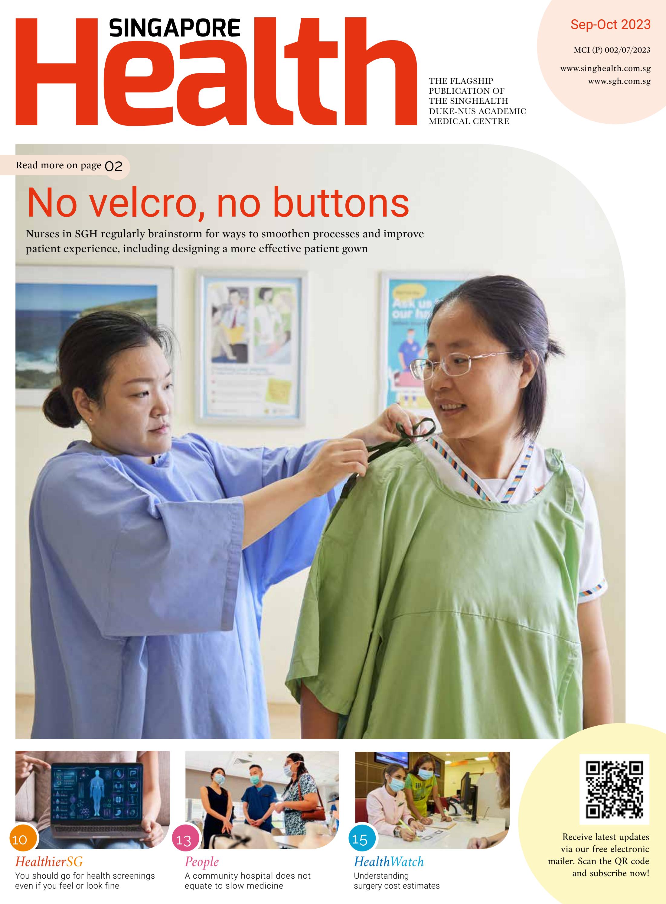Singapore Health Sep-Oct 2023 Issue by SingHealth - Issuu
