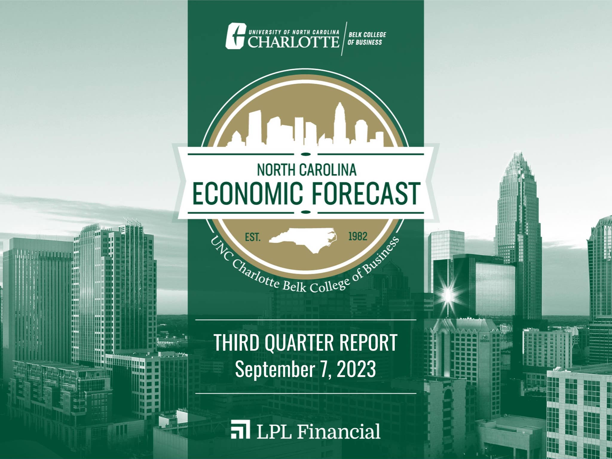 North Carolina Economic Forecast - Third Quarter Report (Sept. 7, 2023 ...