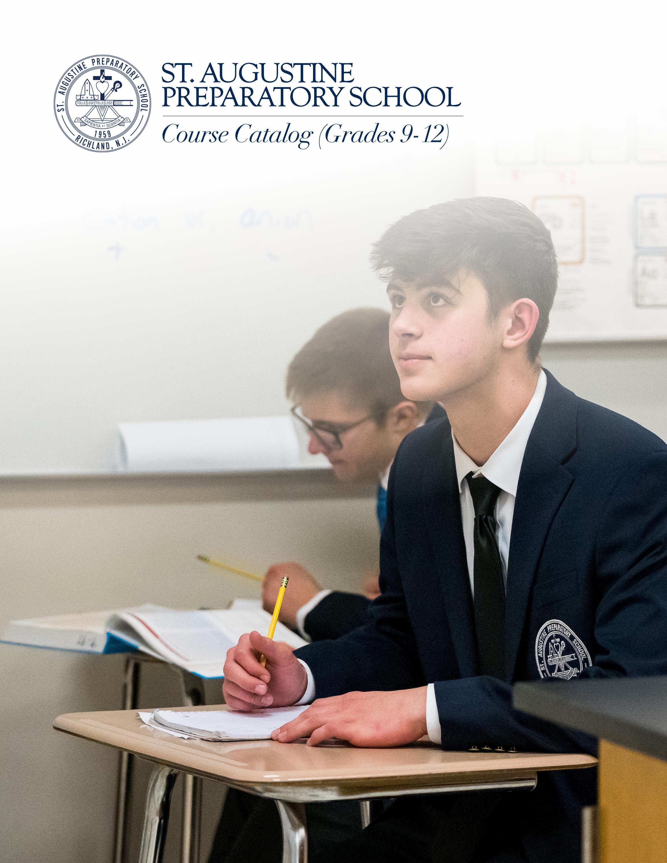 St. Augustine Prep • 202324 Course Catalog (Grades 912) by St