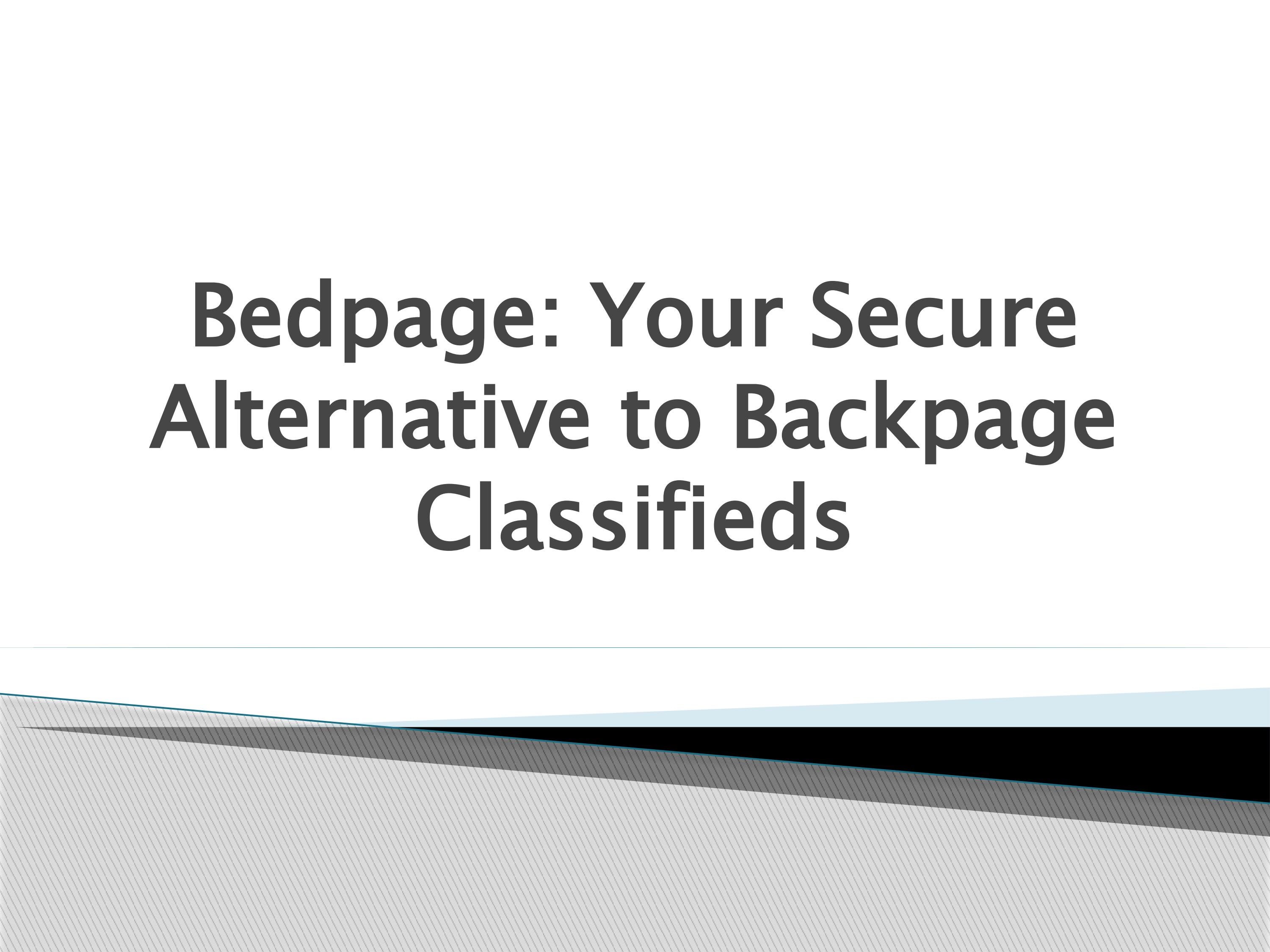 The Bedpage Fallout: The Impact On The Internet And Beyond