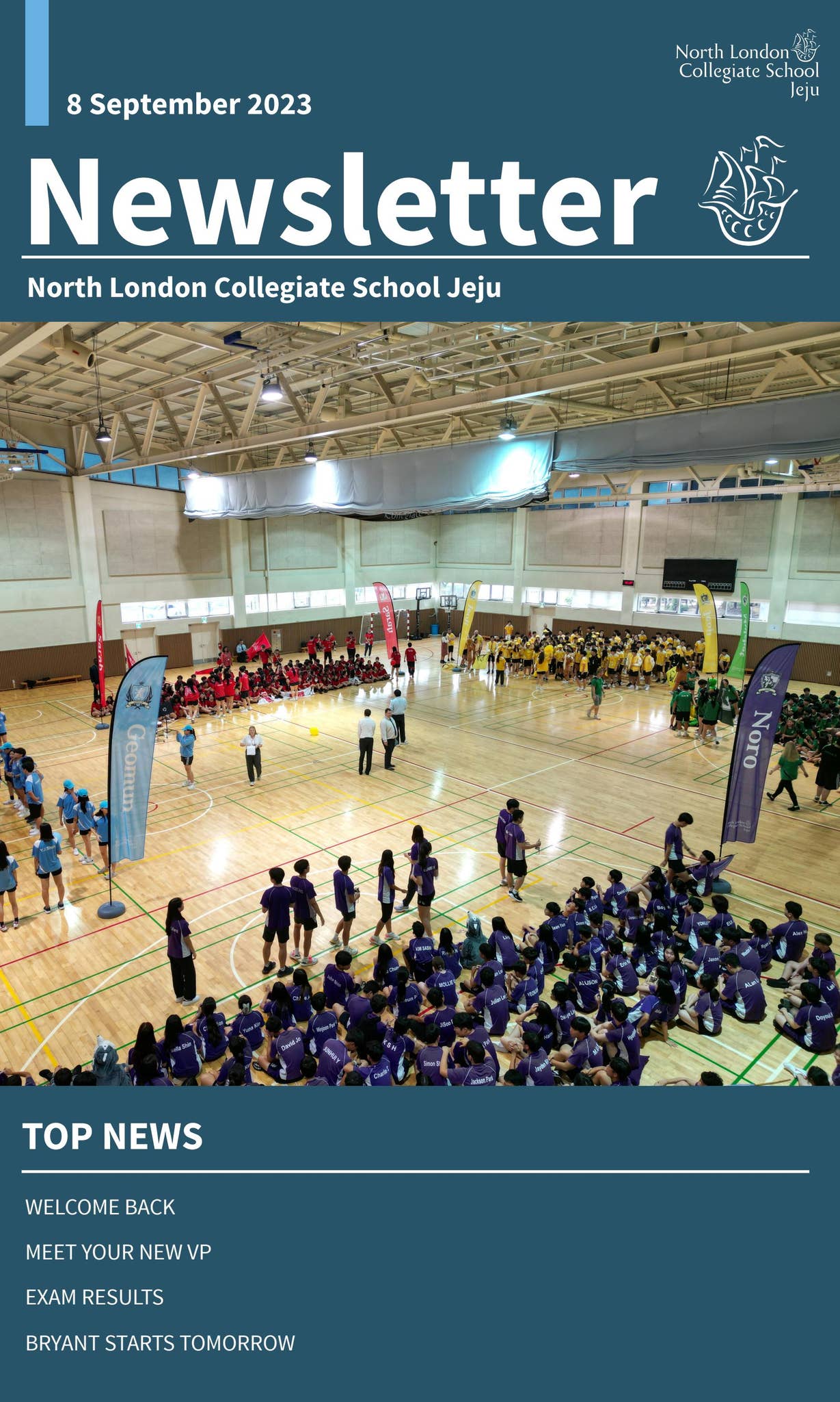 NLCS Jeju 뉴스레터 2023년 9월 8일 by North London Collegiate School Jeju - Issuu