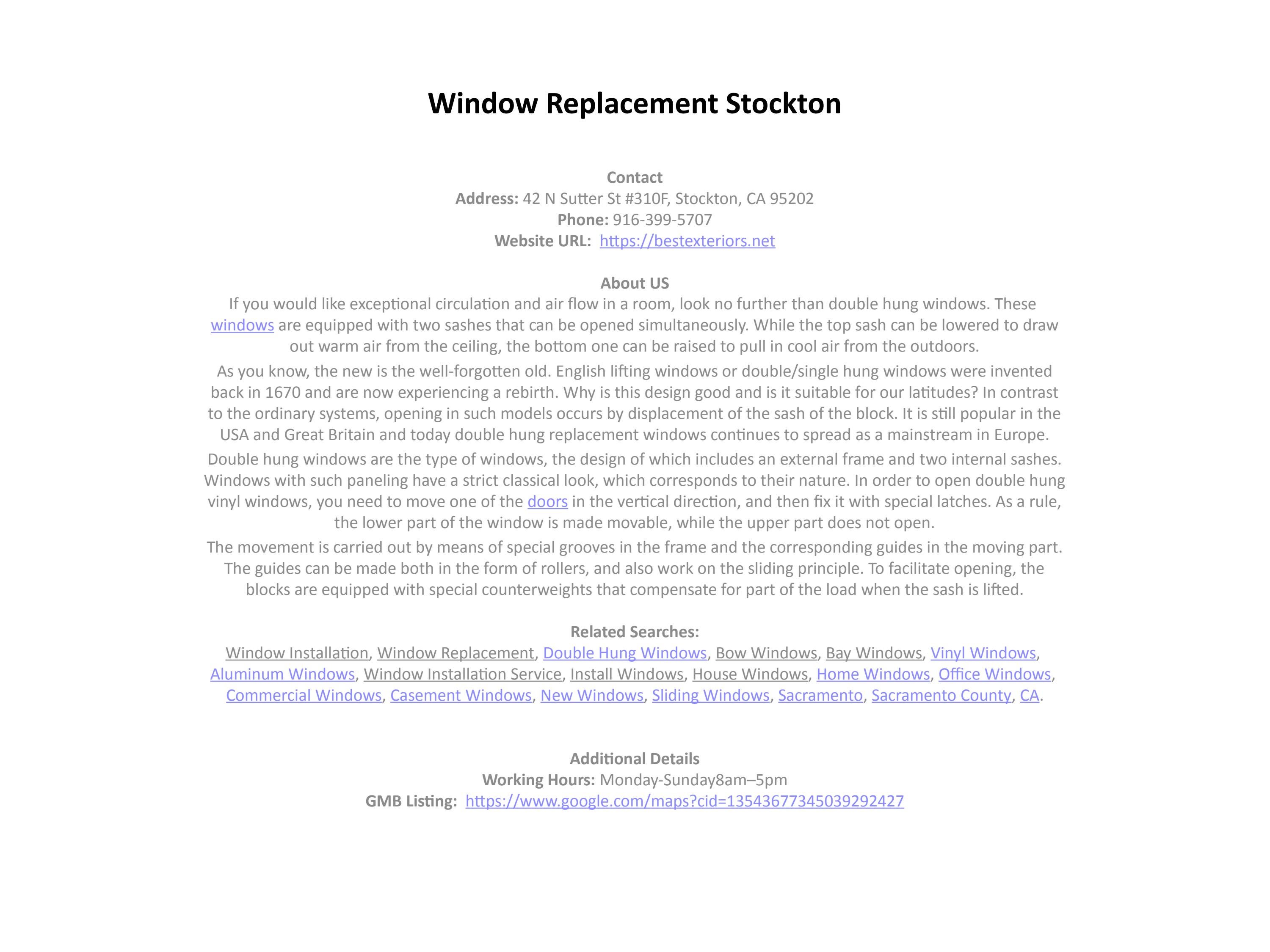 Window Replacement Stockton by Window Replacement Stockton Issuu