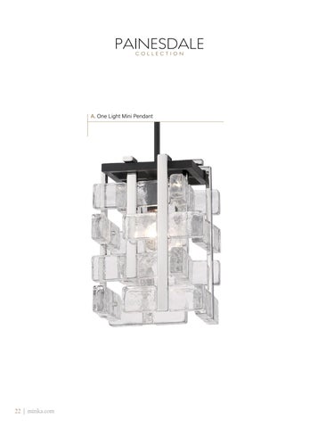 Minka Group 灯饰目录 · Metropolitan® June 2022 Supplement 第 24 页