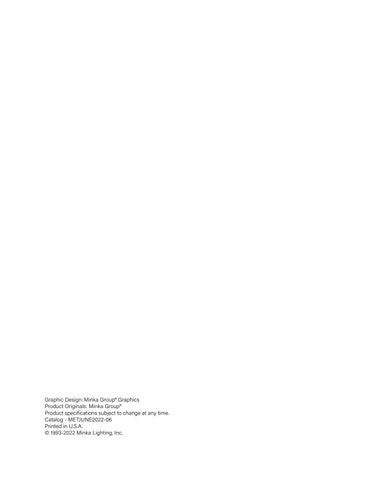 Minka Group 灯饰目录 · Metropolitan® June 2022 Supplement 第 3 页