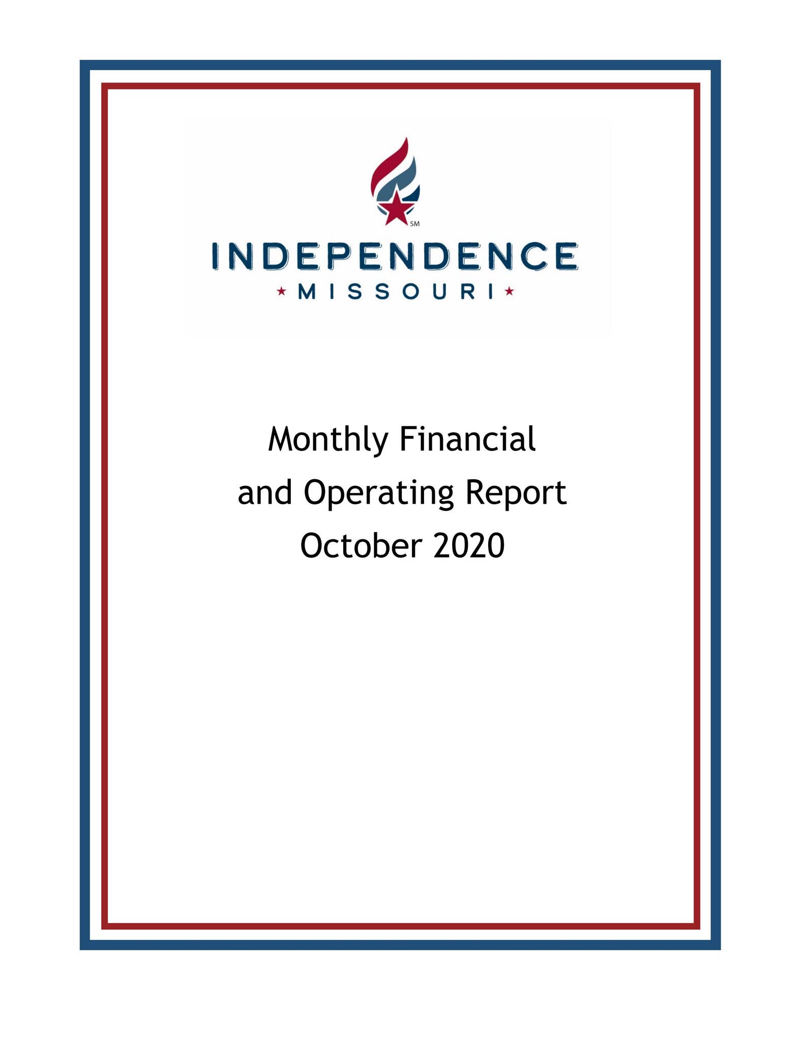 2020 Oct Monthly Report by cityofindepmo - Issuu