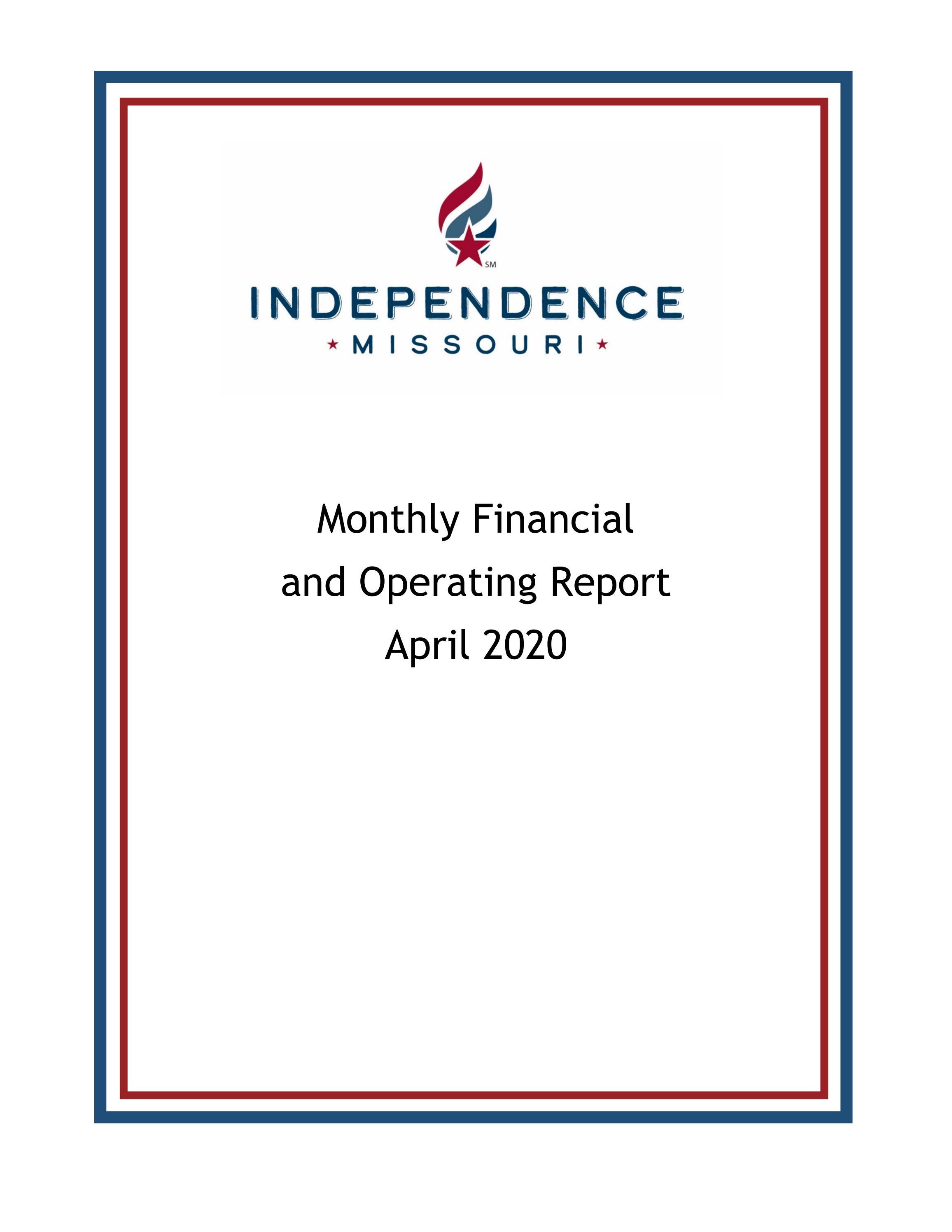 2020 april monthly report by cityofindepmo issuu