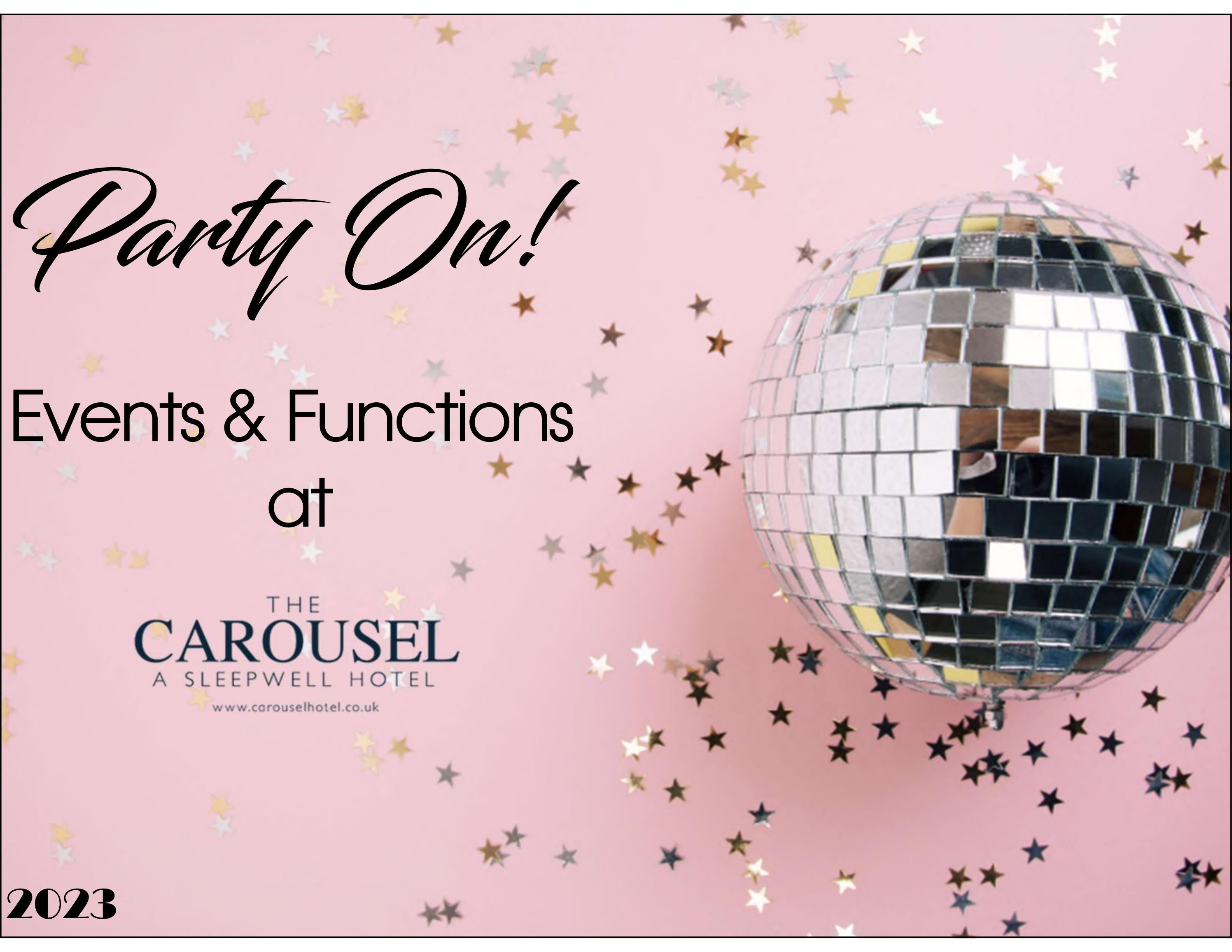 Carousel Hotel Blackpool | Events Brochure 2023 by The Carousel ...