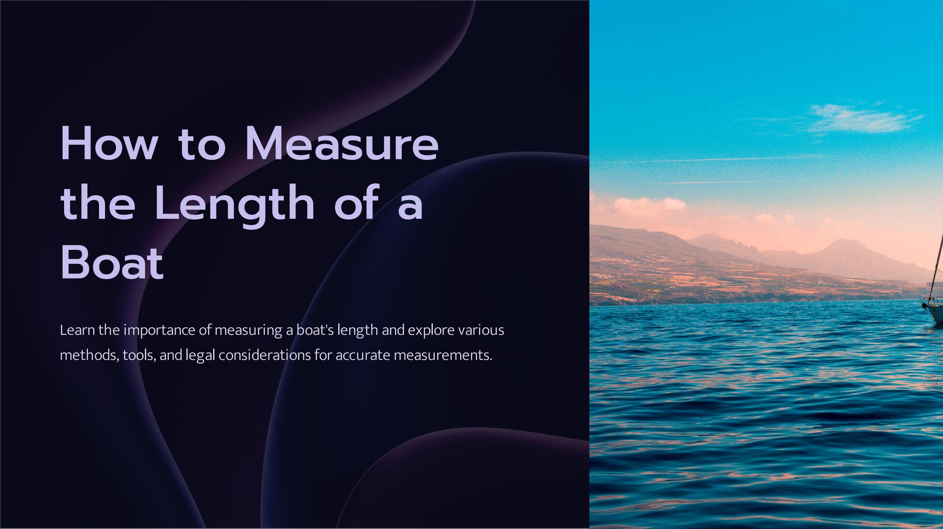 How to Measure The Length of a Boat by Aurelius Gunnarsen Issuu