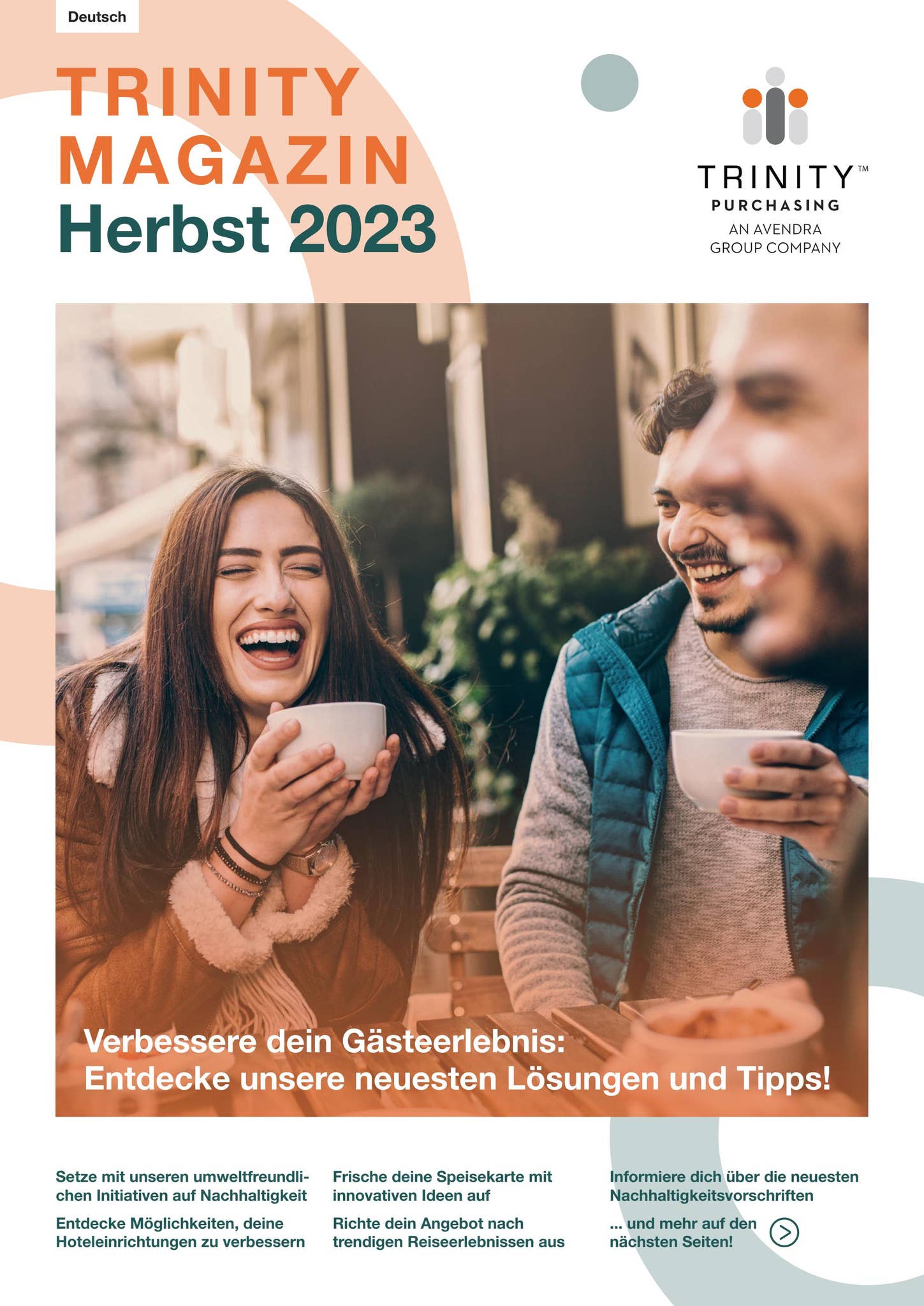 TRINITY MAGAZINE - HERBST 2023 - DEUTSCH by Avendra International ...