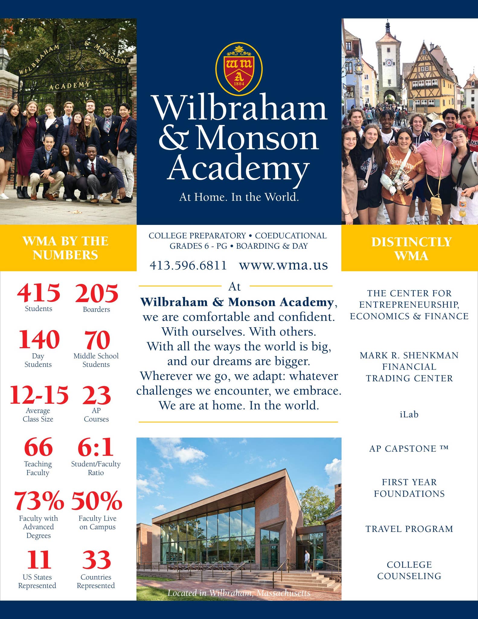 Upper School facts by Wilbraham & Monson Academy - Issuu