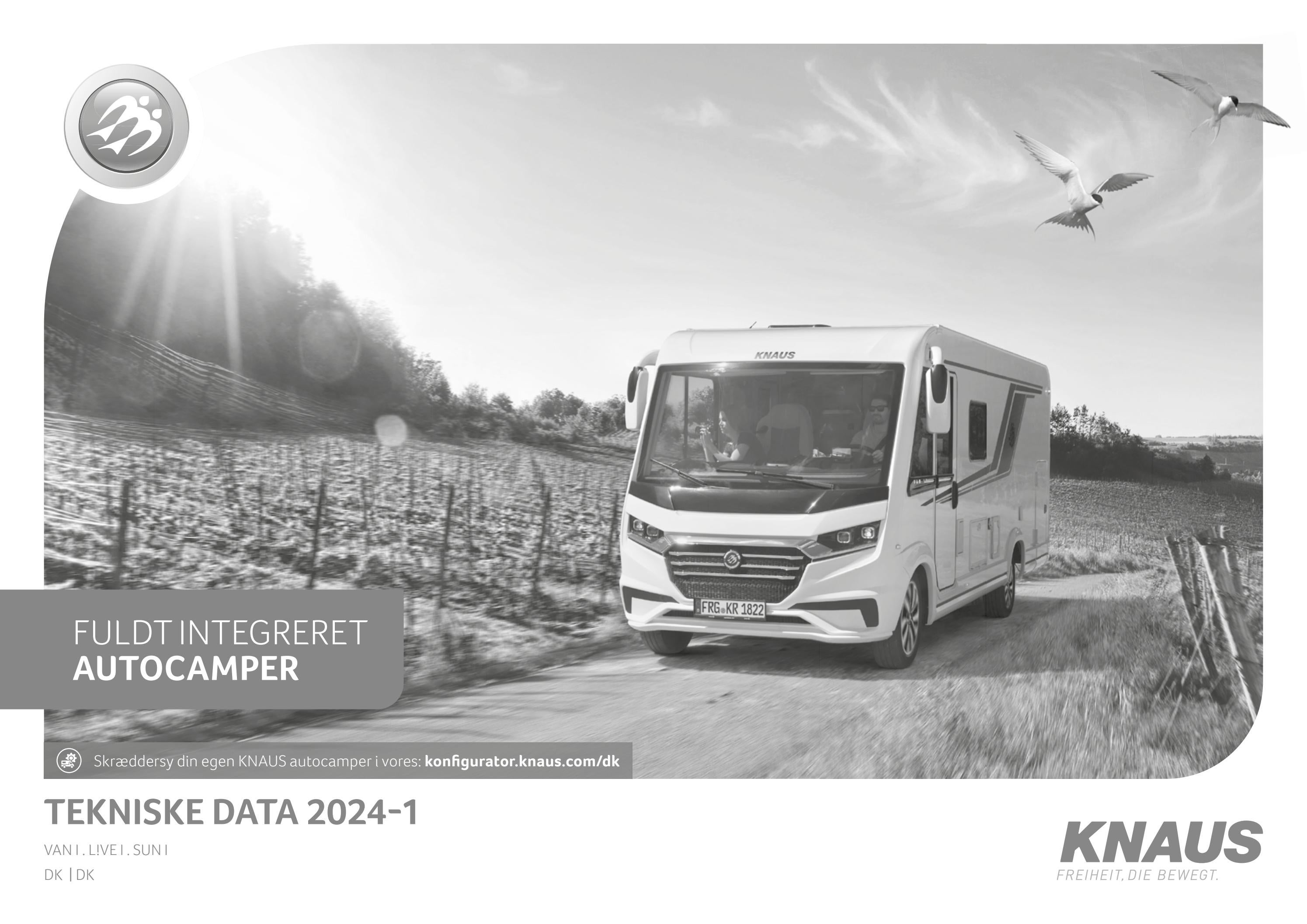  Knaus Autocamper Fuldintegreret 2024 Tekniske Data by Intercamp A/S - Issuu Illustration 