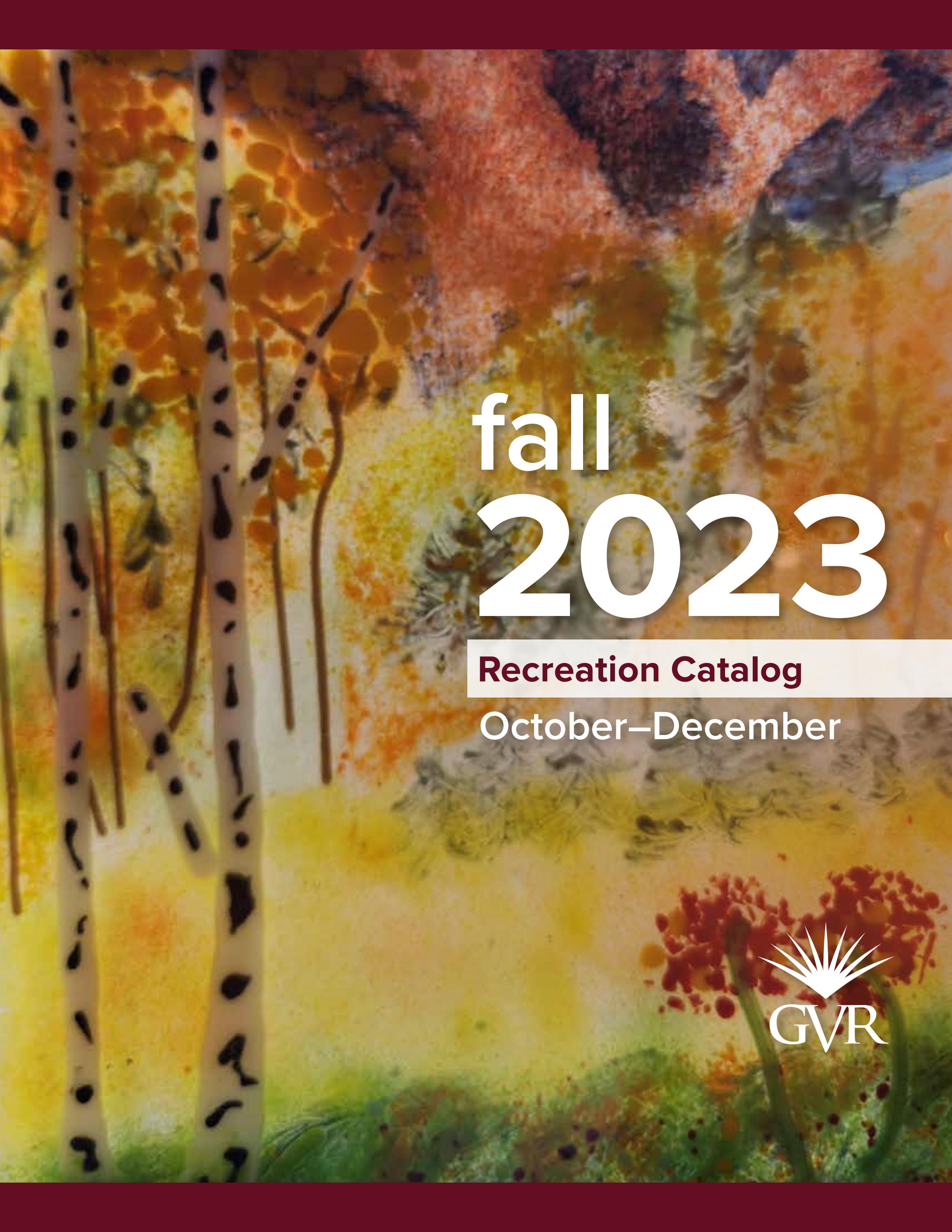 Fall Recreation Catalog by Issuu