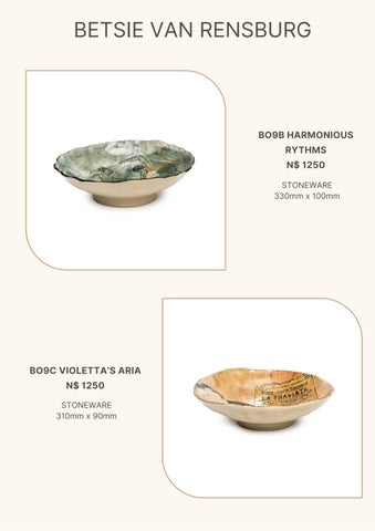 BELLHAUS Atelier & Galerie 灯饰目录 BOWLED OVER Exhibition 第 14 页