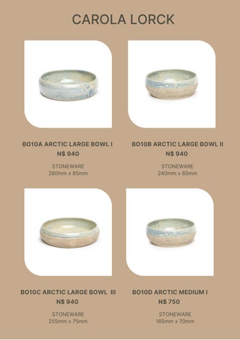 BELLHAUS Atelier & Galerie 灯饰目录 BOWLED OVER Exhibition 第 15 页