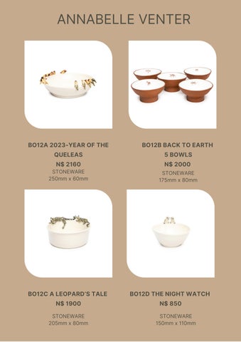 BELLHAUS Atelier & Galerie 灯饰目录 BOWLED OVER Exhibition 第 19 页