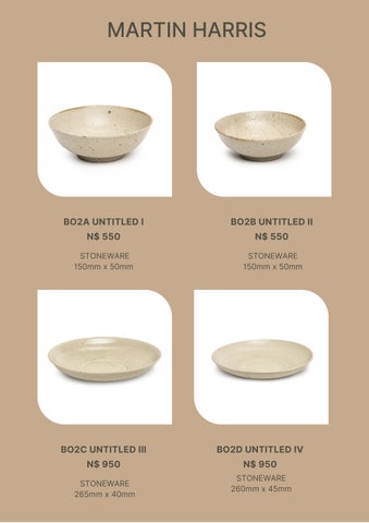 BELLHAUS Atelier & Galerie 灯饰目录 BOWLED OVER Exhibition 第 5 页