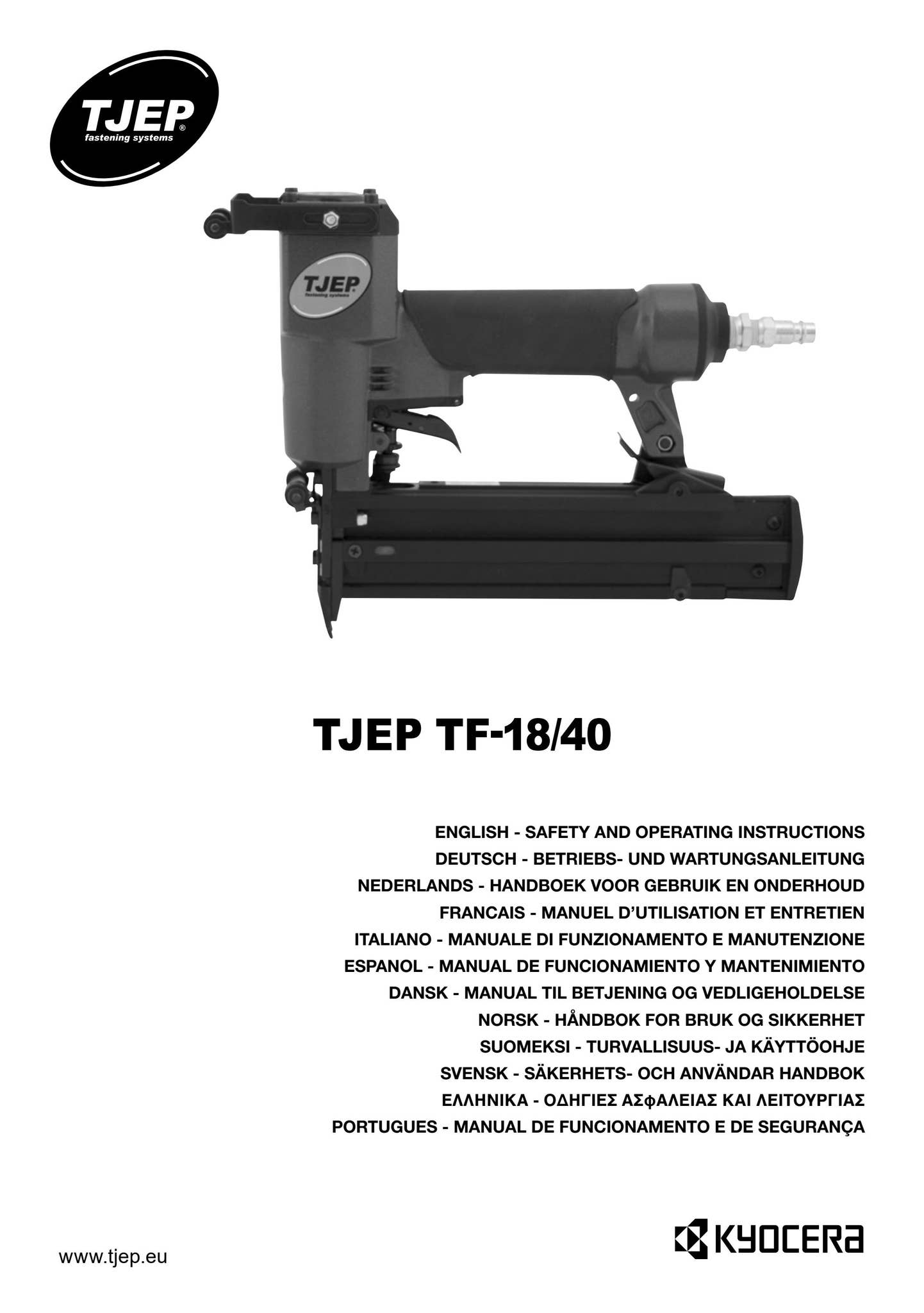 100440 TJEP TF-18/40 manual by TJEP - Issuu