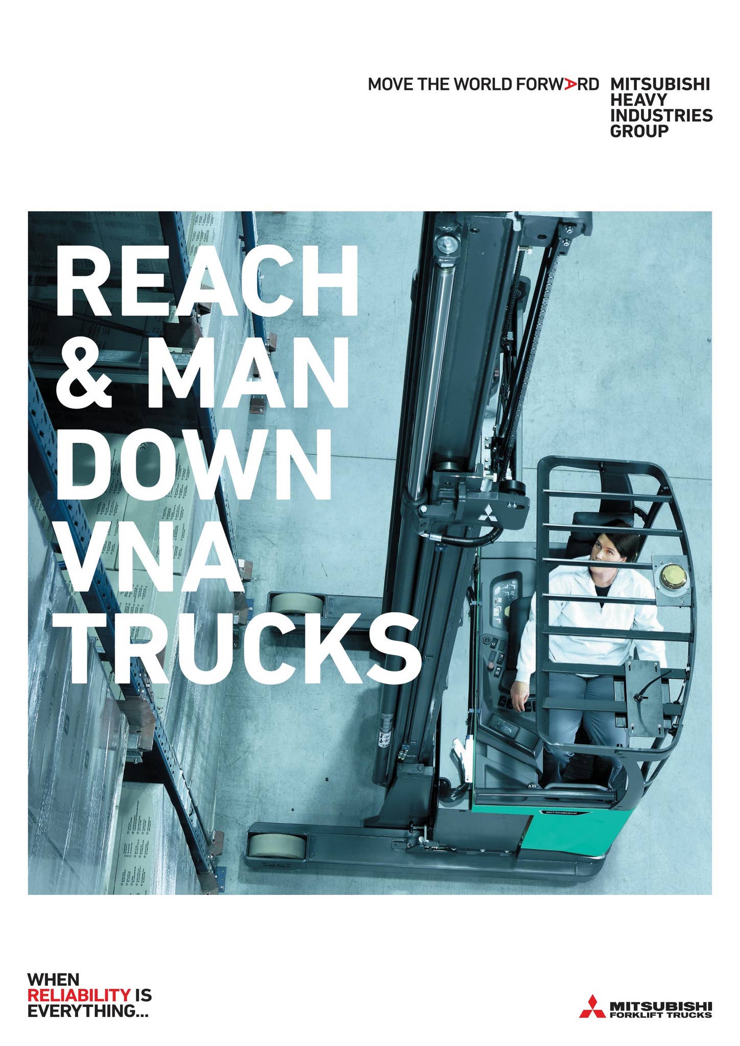 Reach & Man Down VNA Trucks by Mitsubishi Forklift Trucks - Issuu
