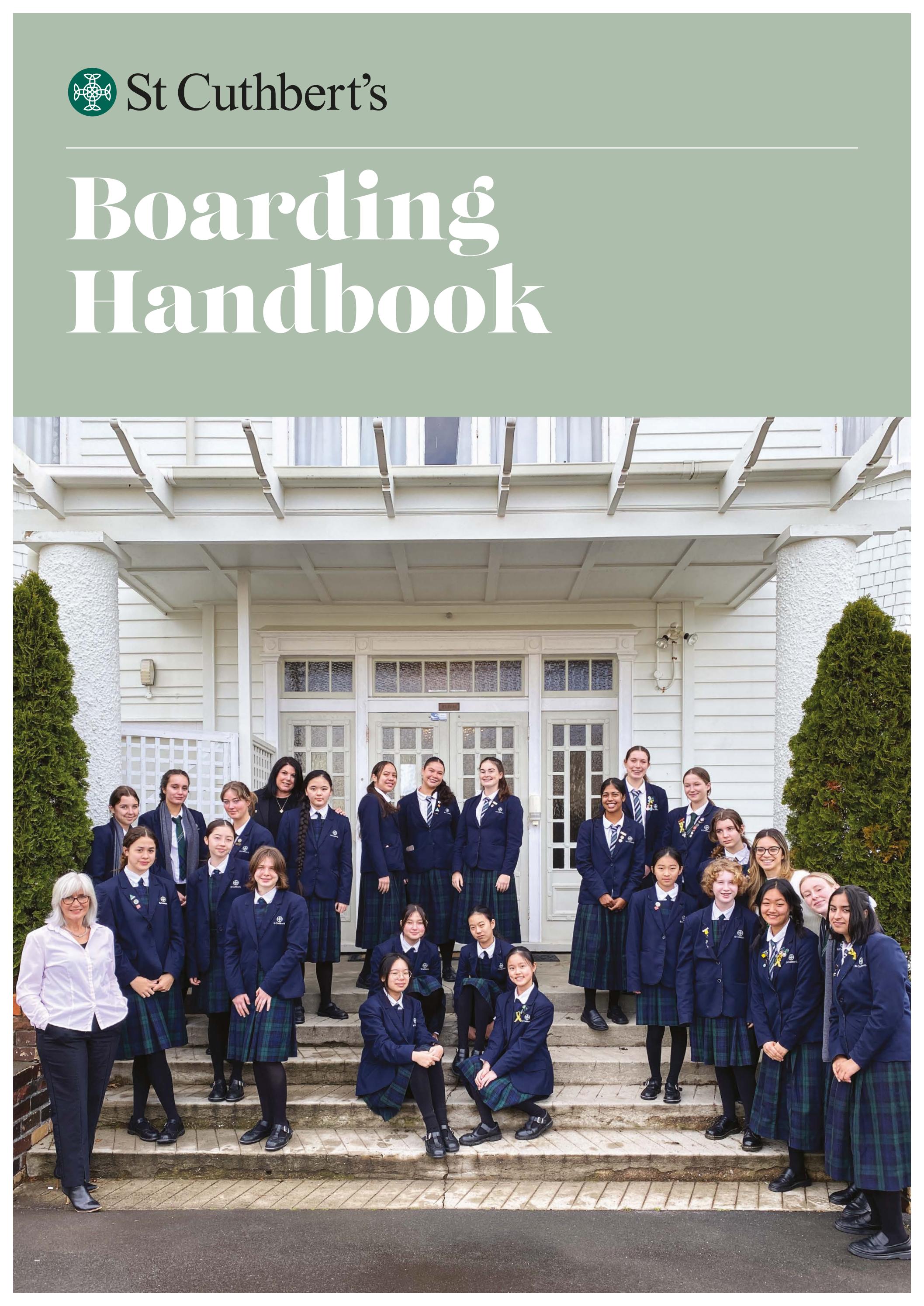 2024 Boarding Handbook by St Cuthbert's College Issuu