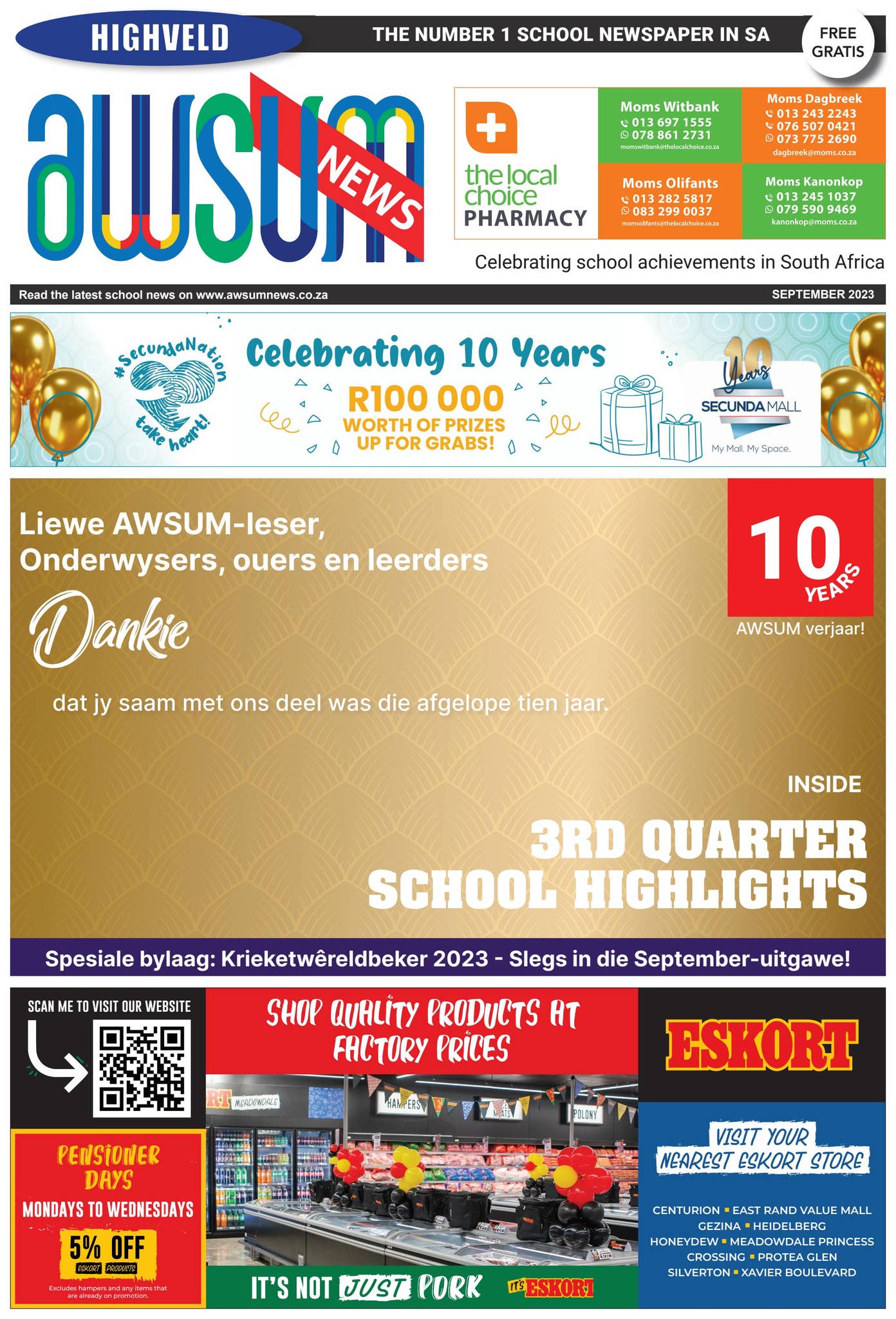 Awsum Facebook AWSUM Highveld September 2023 Edition by AWSUM News - Issuu