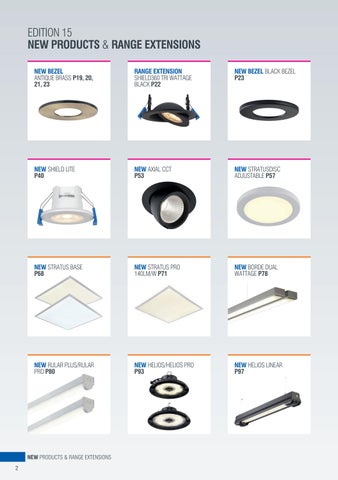 Lighting Edition 15 灯饰目录 · Saxby 第 4 页