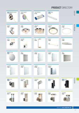 Lighting Edition 15 灯饰目录 · Saxby 第 9 页