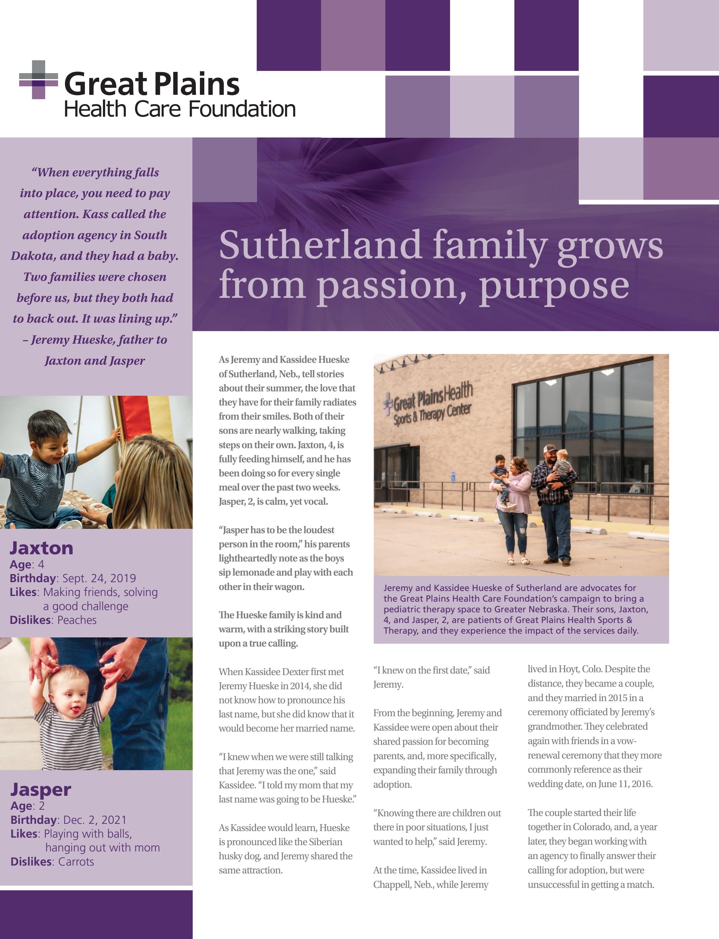 Great Plains Health Care Foundation Newsletter Fall 2023 by mor017 Issuu