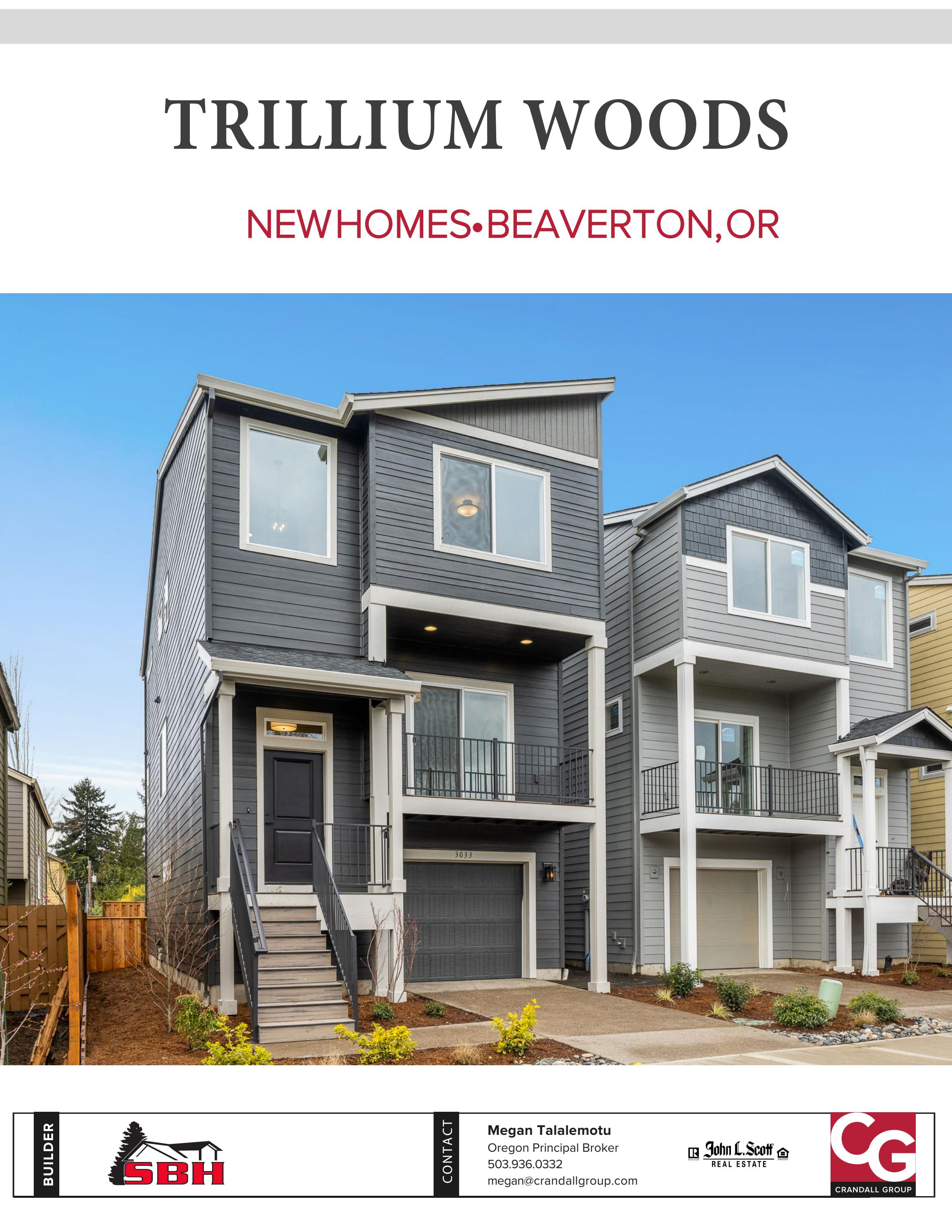 Trillium Woods Sage Built Homes by Crandall Group John L. Scott